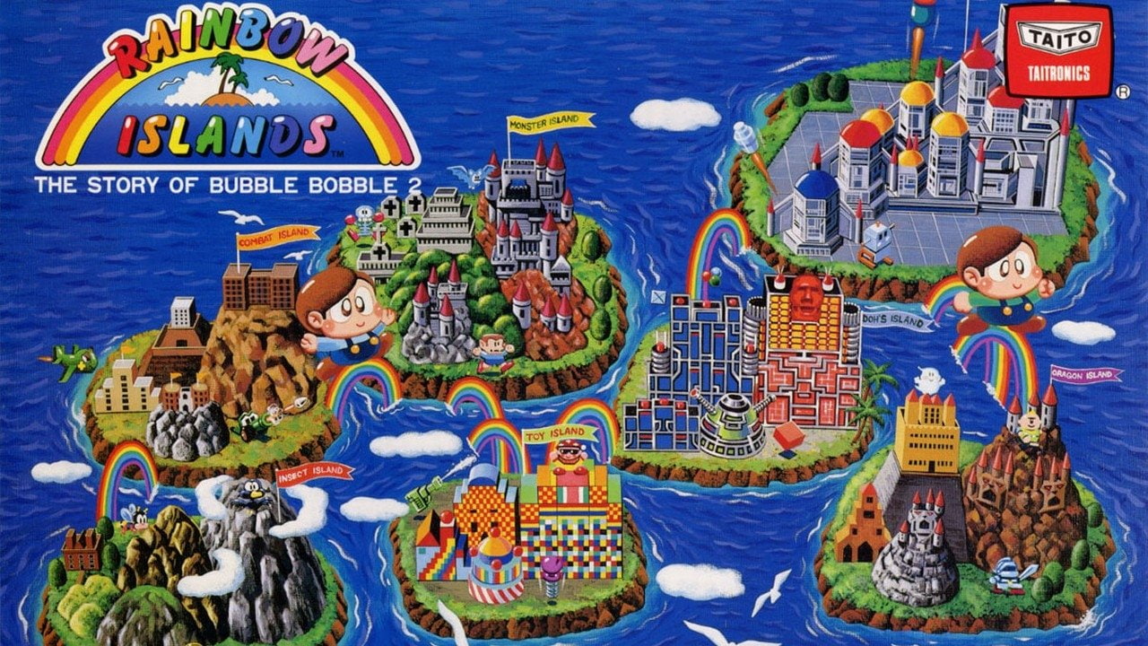 720P, Video Game, Rainbow Islands: The Story of Bubble Bobble 2, HD Wallpaper