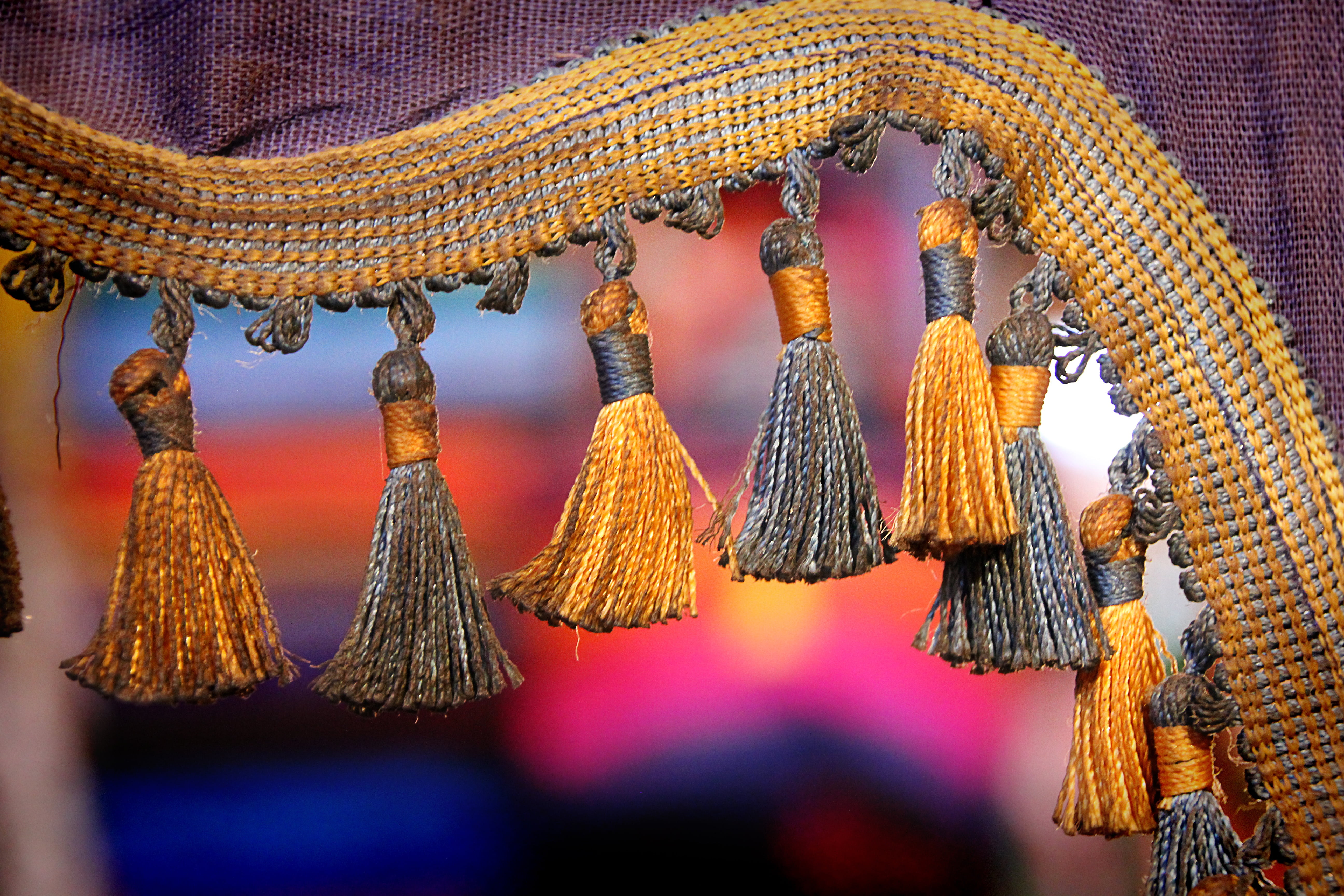 craft, jewellery, market, pattern, no people, bobble, outdoors, gold, lighting equipment, art and craft, hanging, side by side, decoration, ornate, close-up, HD Wallpaper