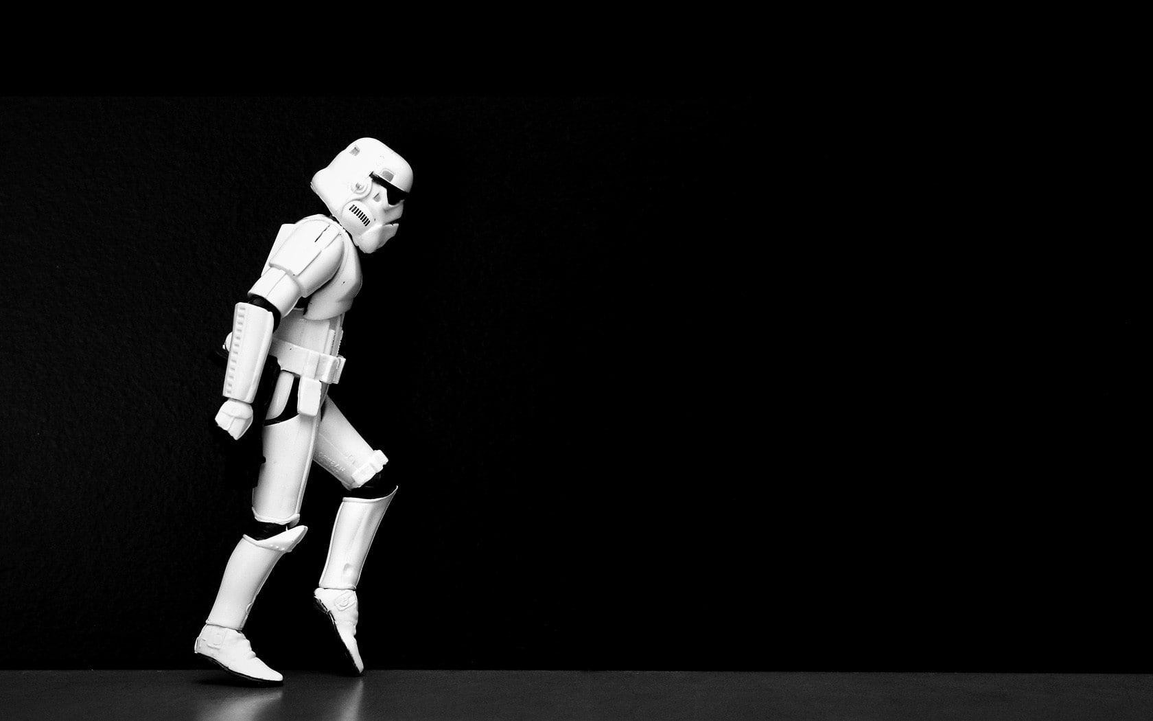 still life, standing, people, black background, full length, figurine, 720P, copy space, adult, star wars darth vader dancing star wars battlefront game moonwalk, HD Wallpaper