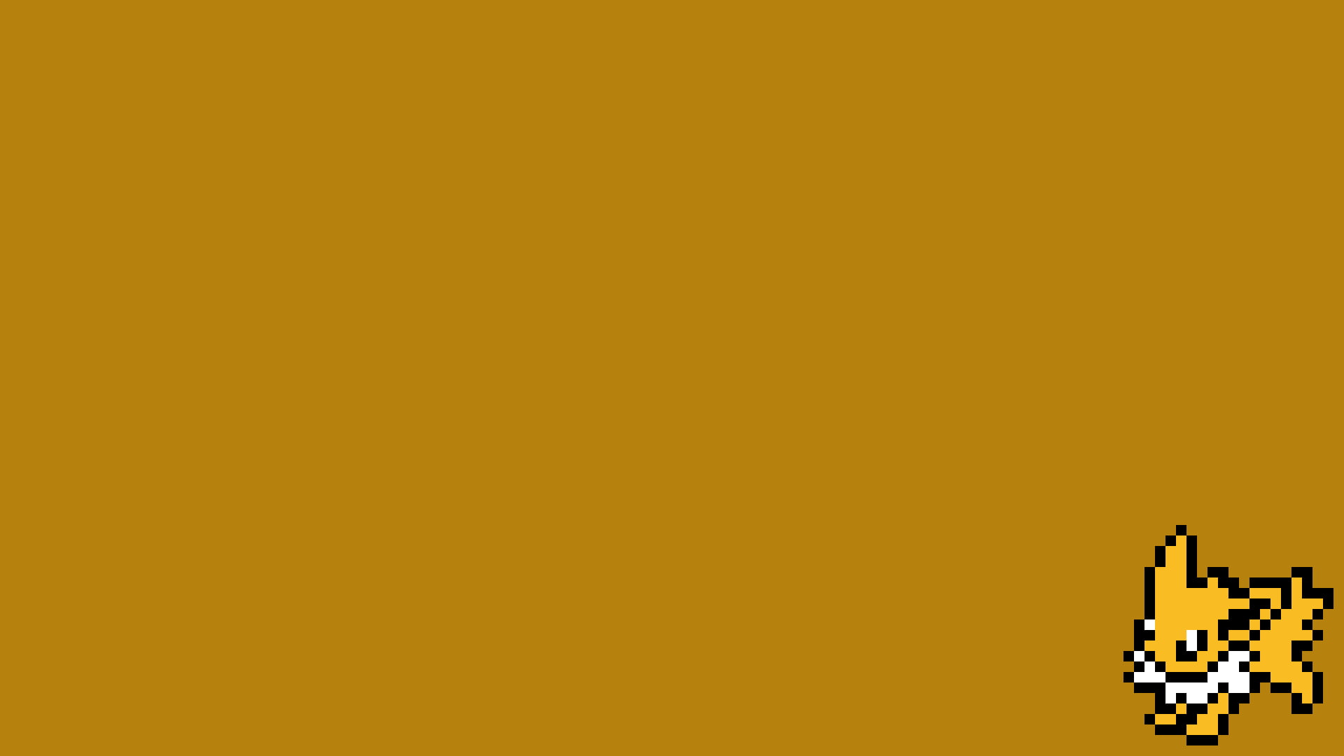 pixel art, pixels, Joltion, Jolteon, 1080P, HD Wallpaper
