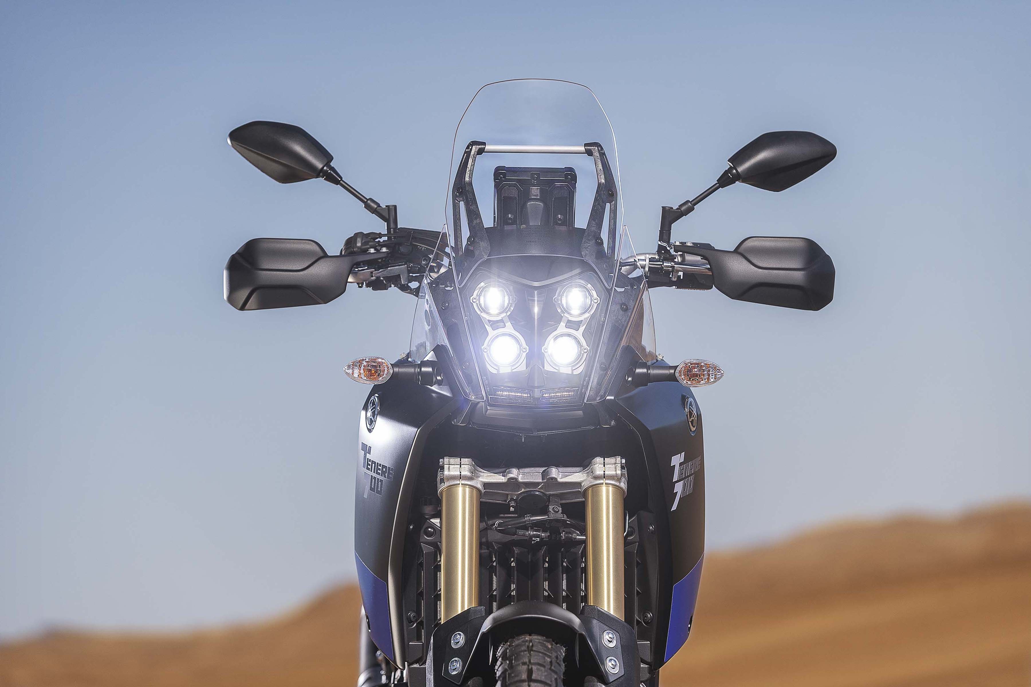 2021, 4K, 2K, Yamaha Tenere 700, Concept bike, HD Wallpaper