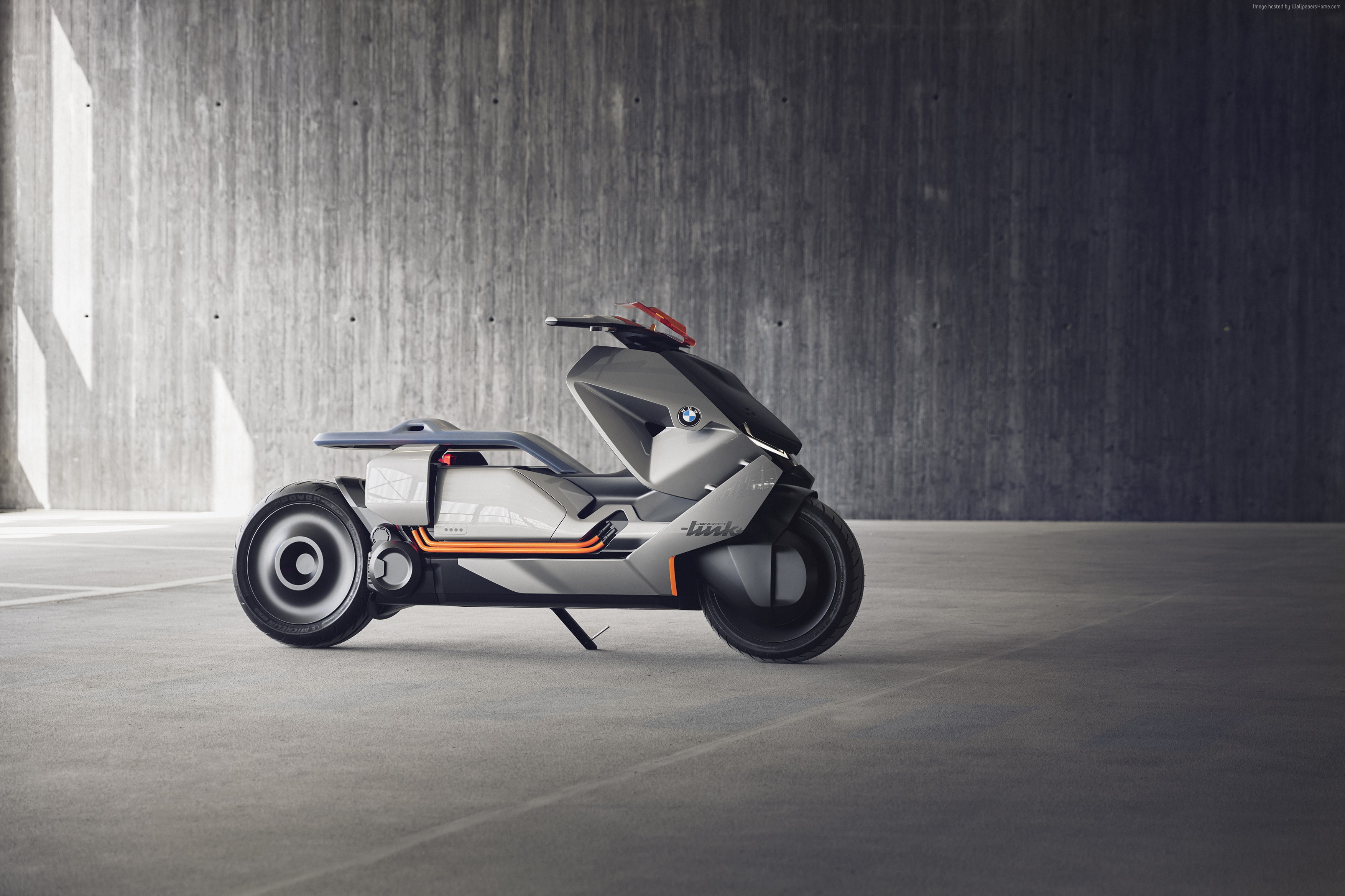 Concept Link, 4K, BMW Motorrad, Electric bike, HD, 2K, HD Wallpaper