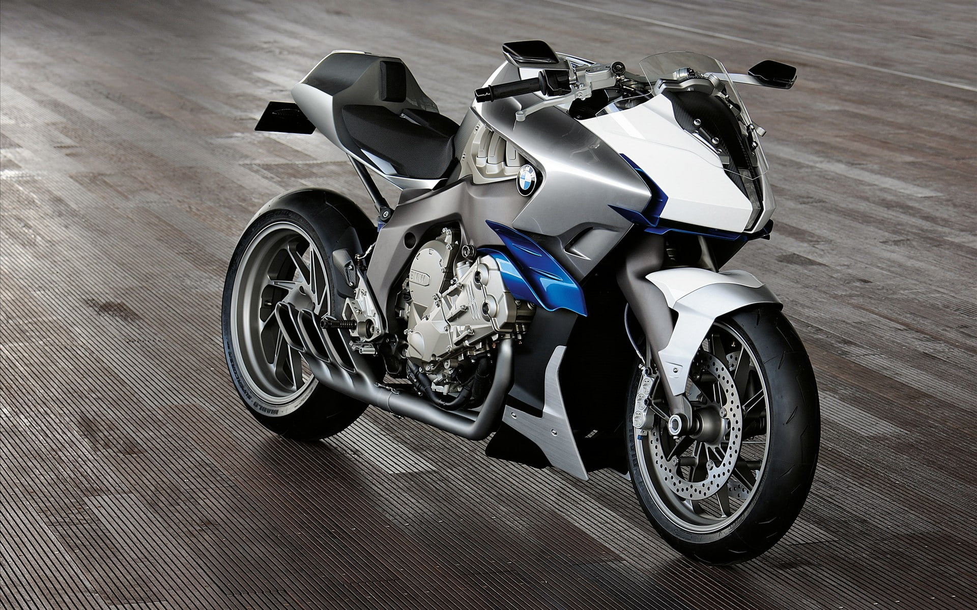 bmw, super, motorrad, concept, grey, 1080P, bike, white, HD Wallpaper