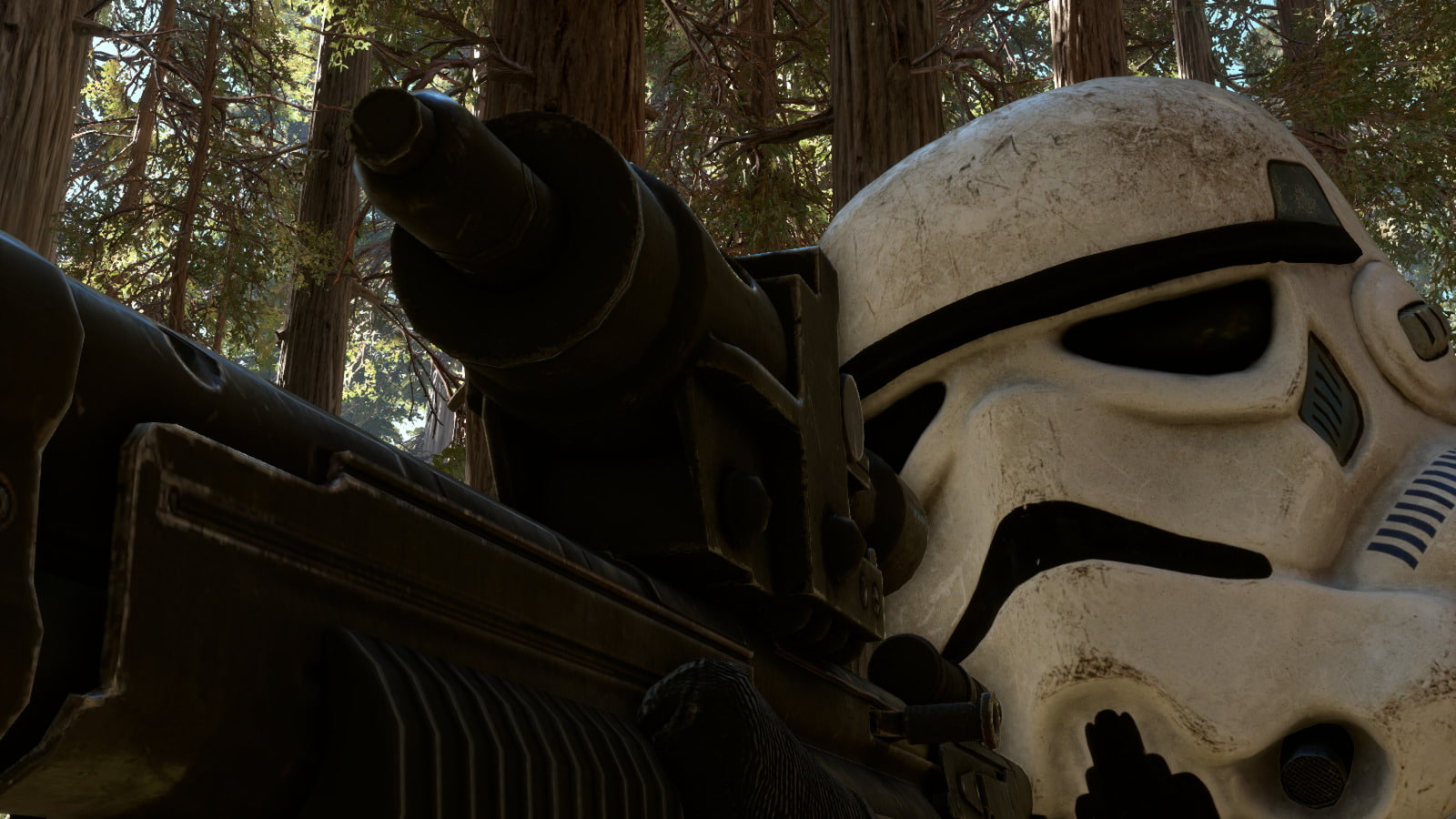 Forest, Star Wars, Endor (Star Wars), Star Wars Battlefront (2015), Stormtrooper, 720P, HD Wallpaper