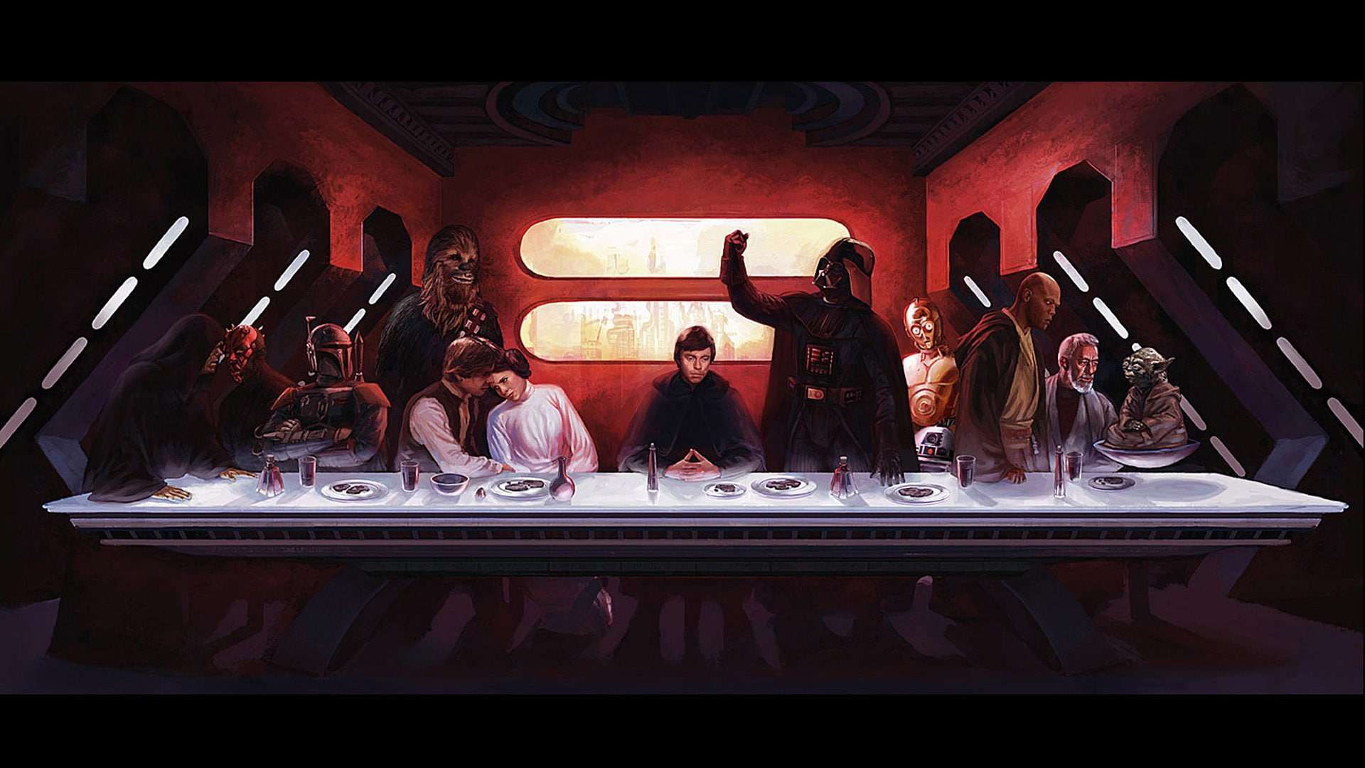The Last Supper, Star Wars, 1080P, HD Wallpaper