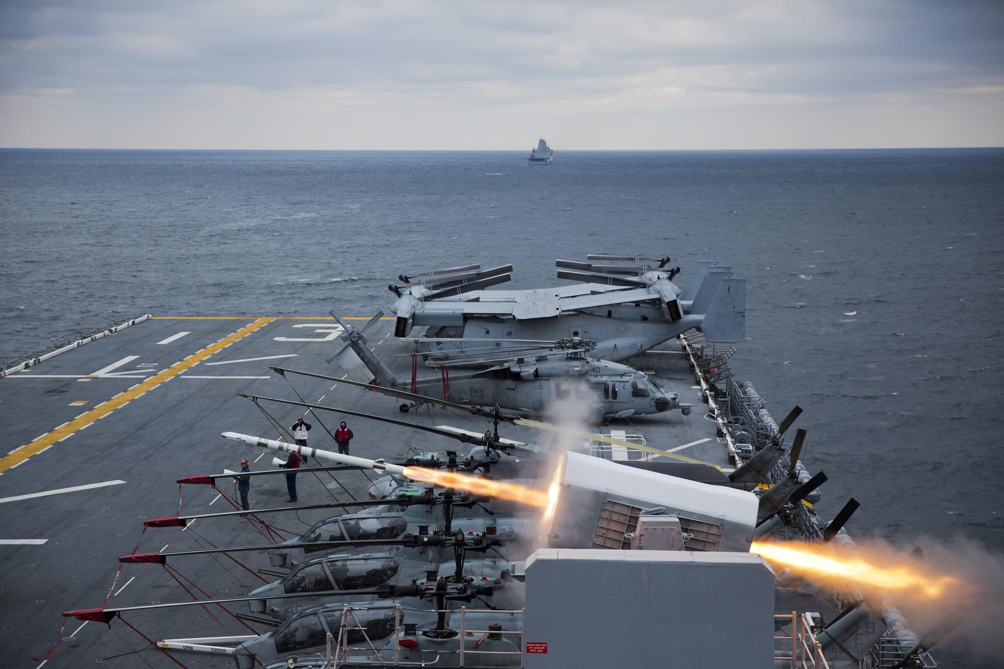 uss, fire, kearsarge, 1080P, exercise, military, weapon, conducts, us navy, live, boats, HD Wallpaper