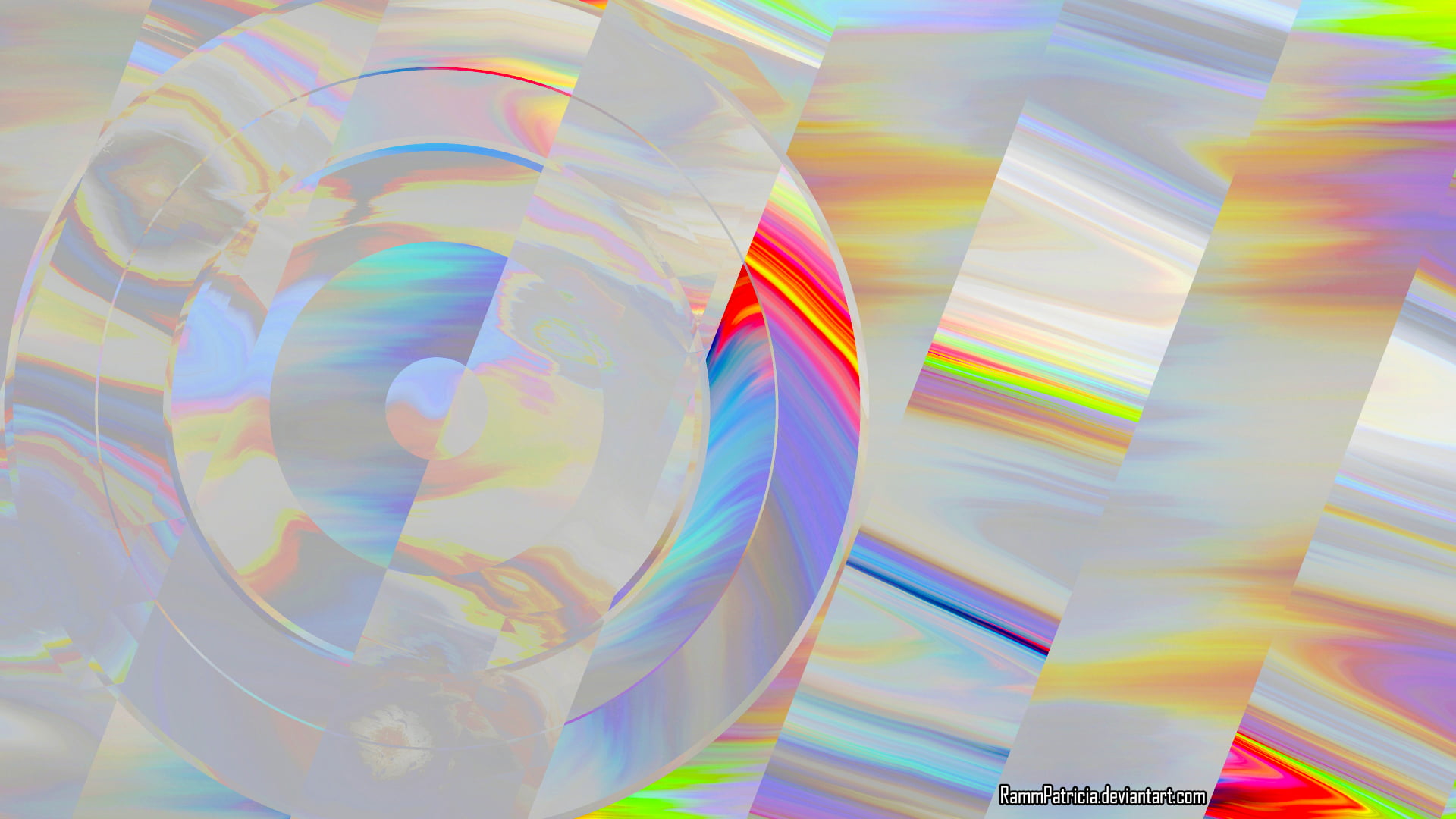 watermarked, 1080P, abstract, colorful, digital, digital art, RammPatricia, HD Wallpaper