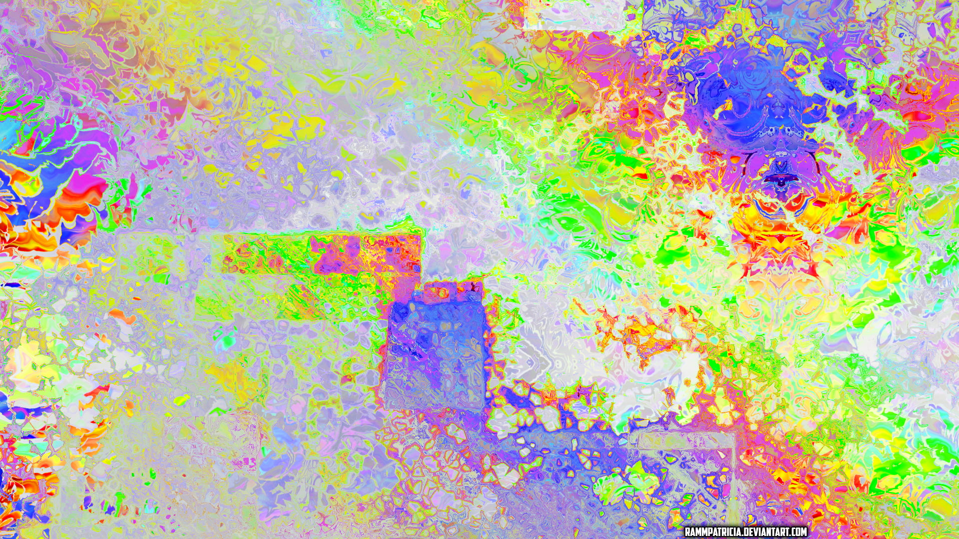 digital art, RammPatricia, iridescent, abstract, 1080P, colorful, digital, HD Wallpaper
