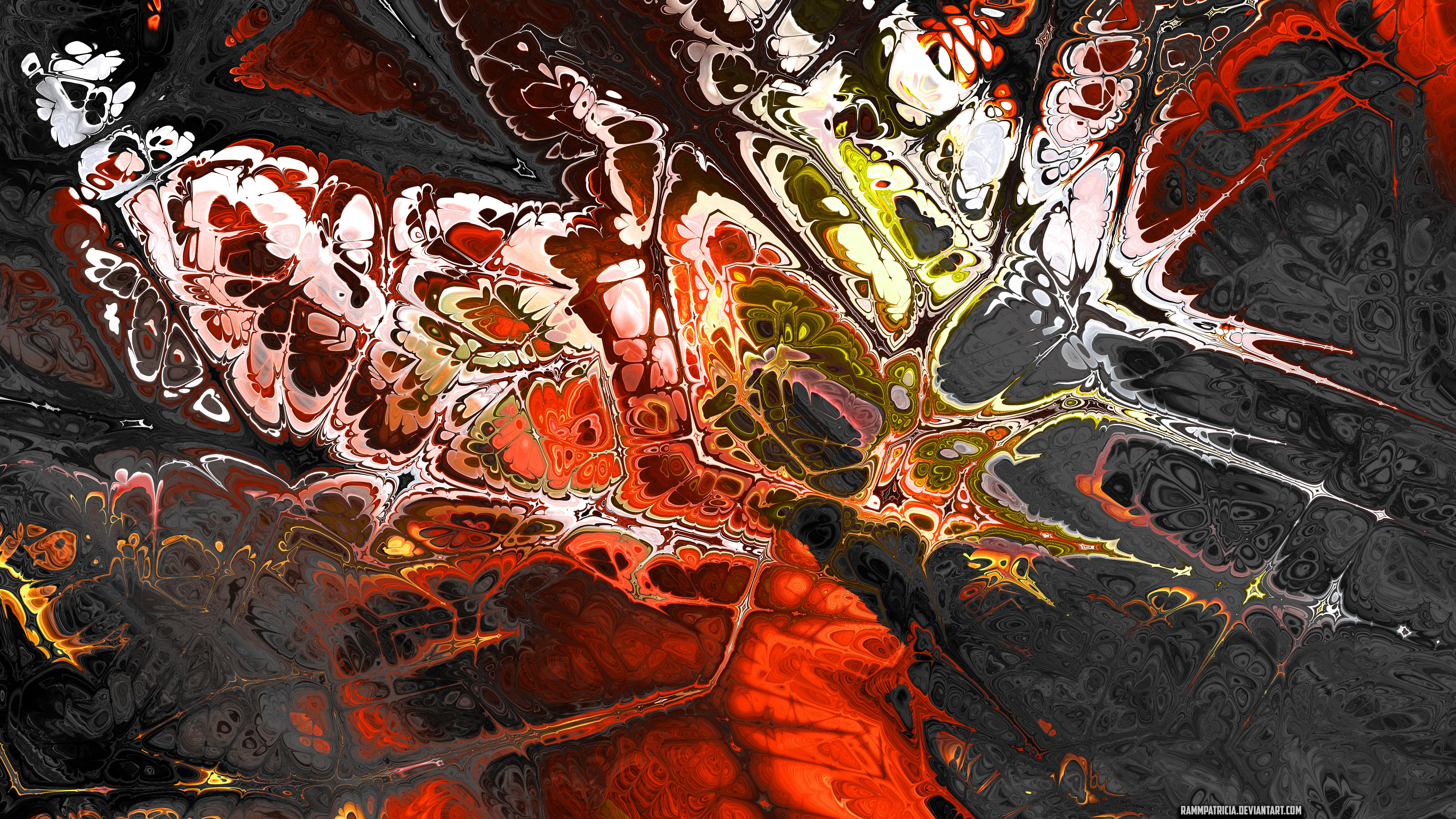 abstract, digital art, digital, 5K, RammPatricia, horror, HD Wallpaper