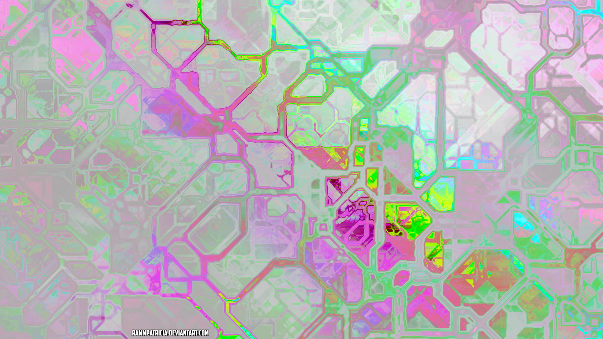 abstract, RammPatricia, colorful, digital, digital art, 1080P, HD Wallpaper
