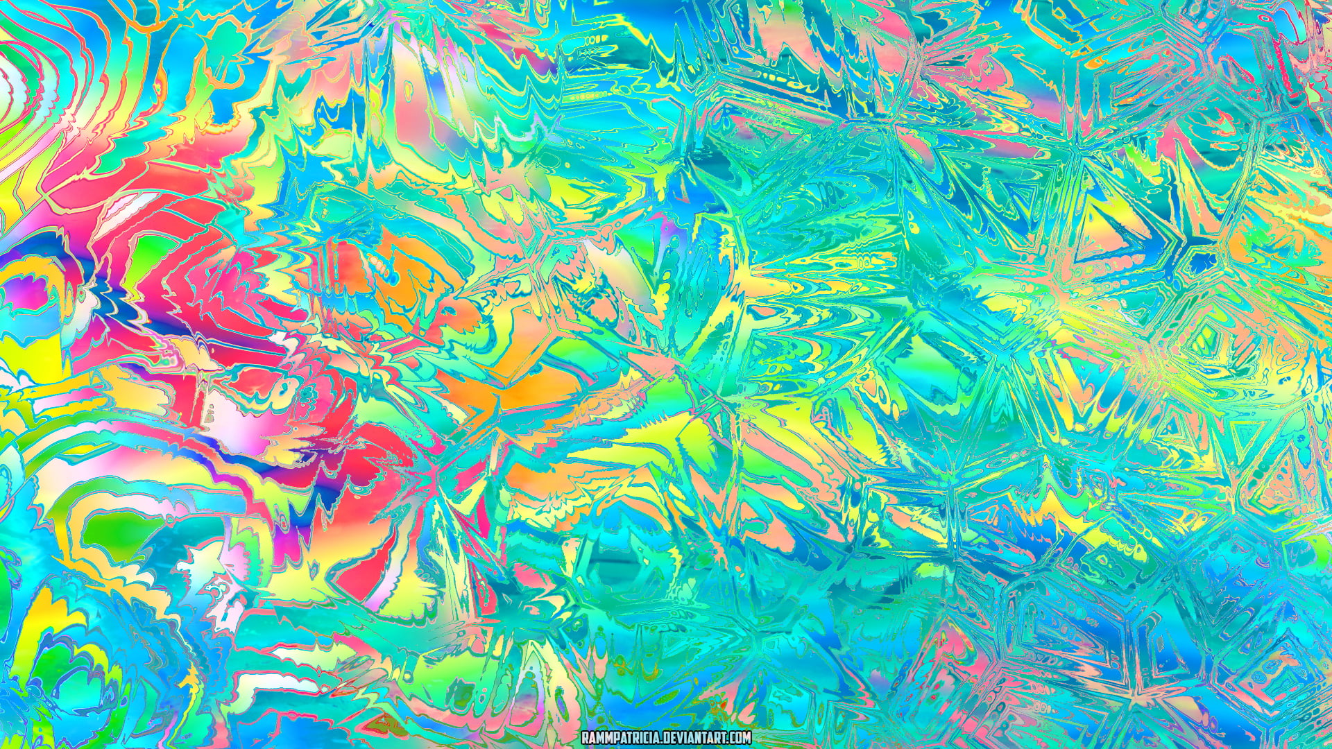 digital, digital art, 1080P, RammPatricia, abstract, summer, HD Wallpaper