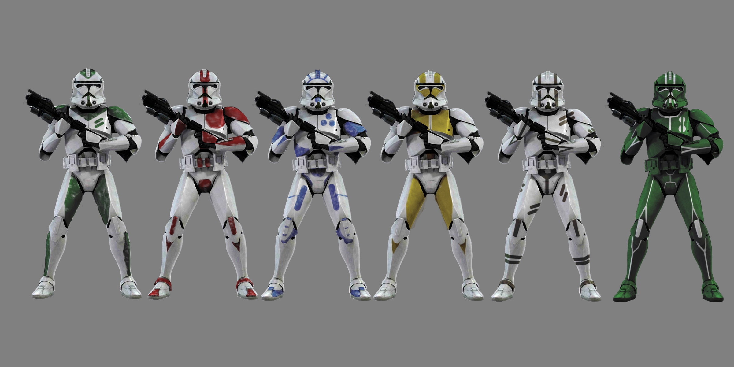 star, Star Wars, video, 1080P, clone, hd, games, wars, art, troopers, clone troopers, HD Wallpaper