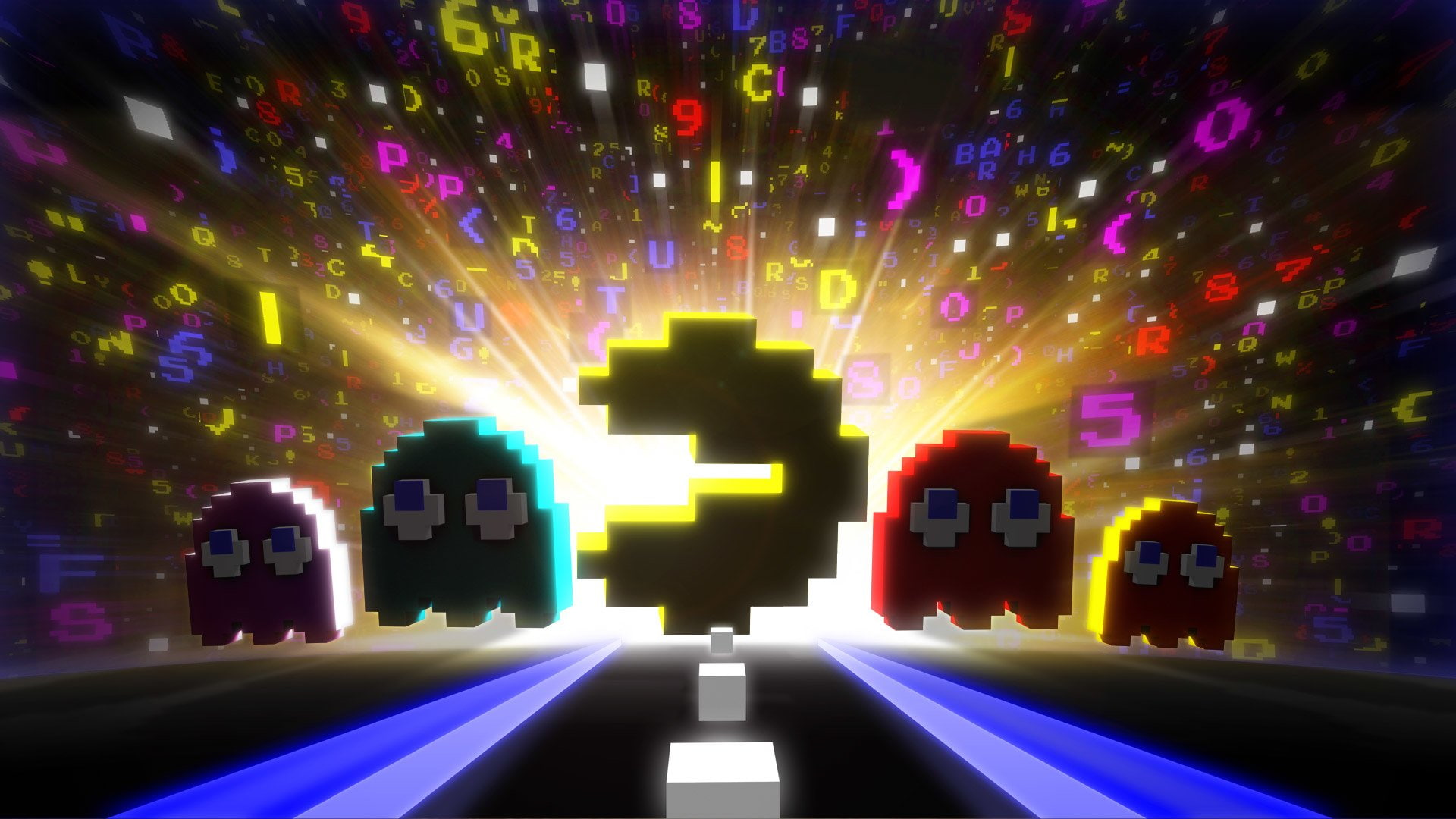 1080P, Pac-Man, HD Wallpaper