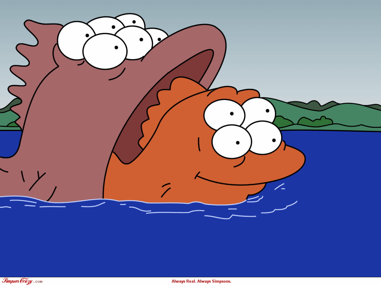 720P, Blinky, The Simpsons, HD Wallpaper