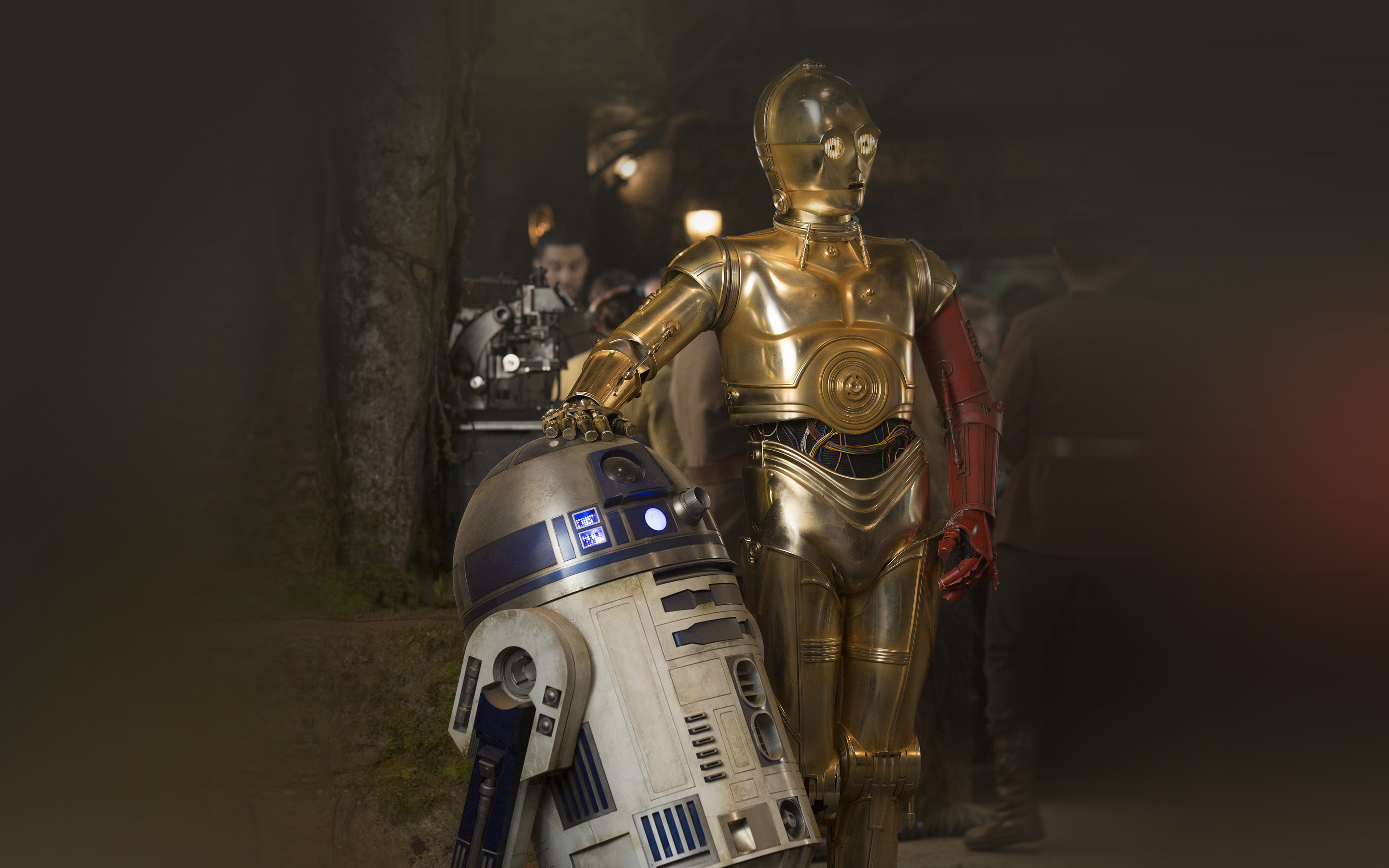 film, art, d2, robot, 4K, starwars, r2, HD Wallpaper