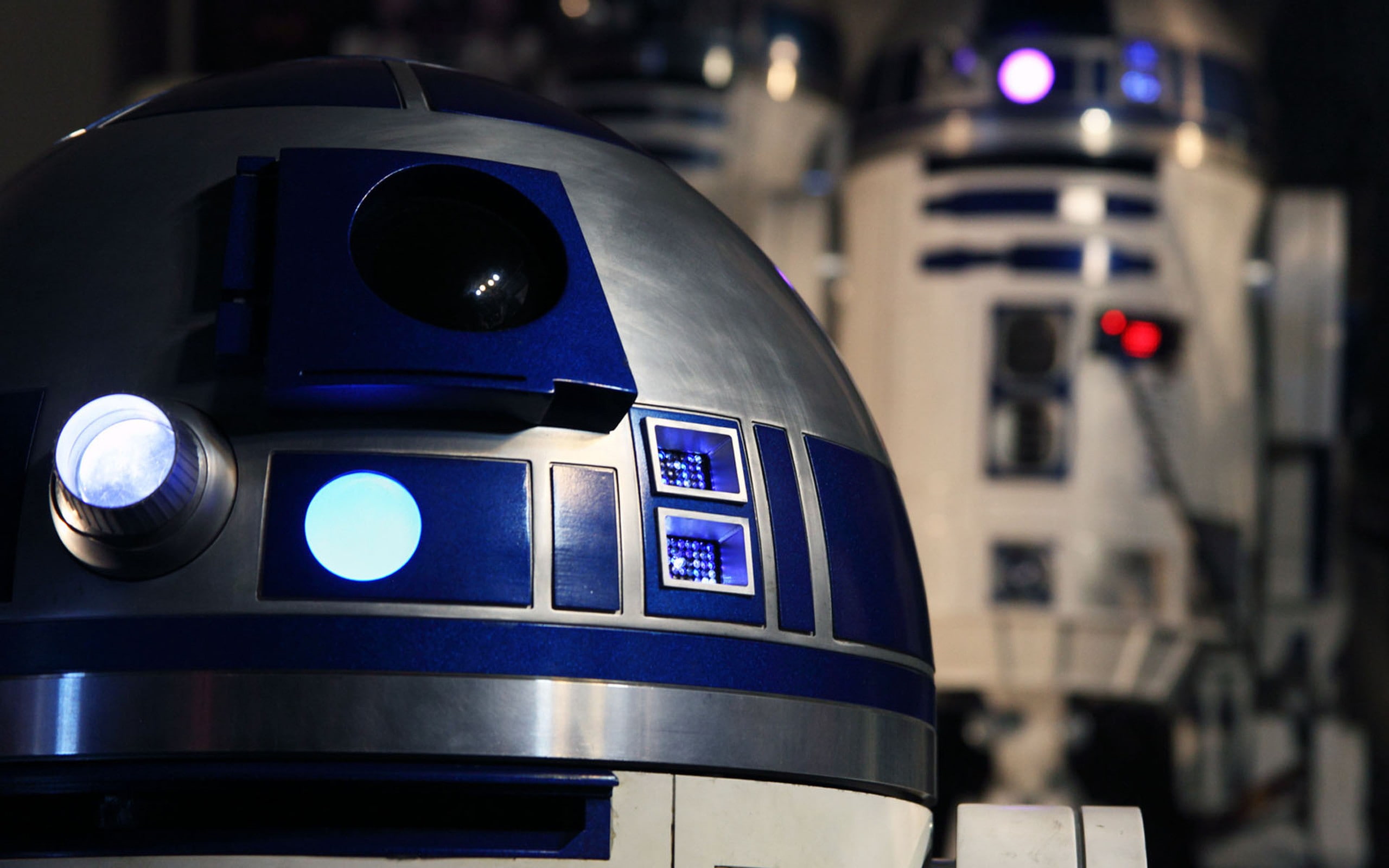 wars, r2d2, robots, 2K, star, HD Wallpaper