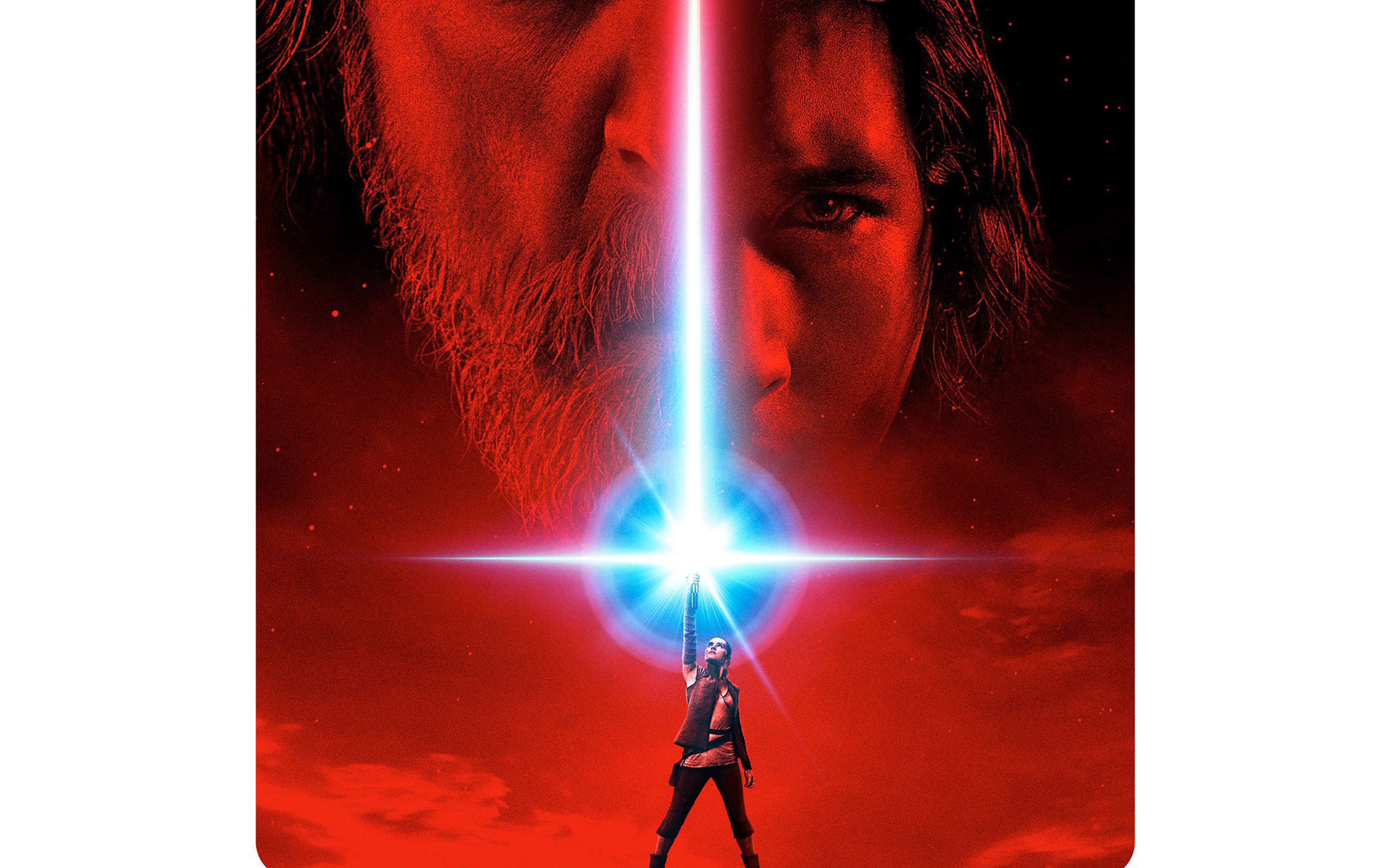 headshot, red, looking, jedi, young women, copy space, studio shot, front view, human body part, contemplation, starwars, light beam, poster, light - natural phenomenon, HD Wallpaper