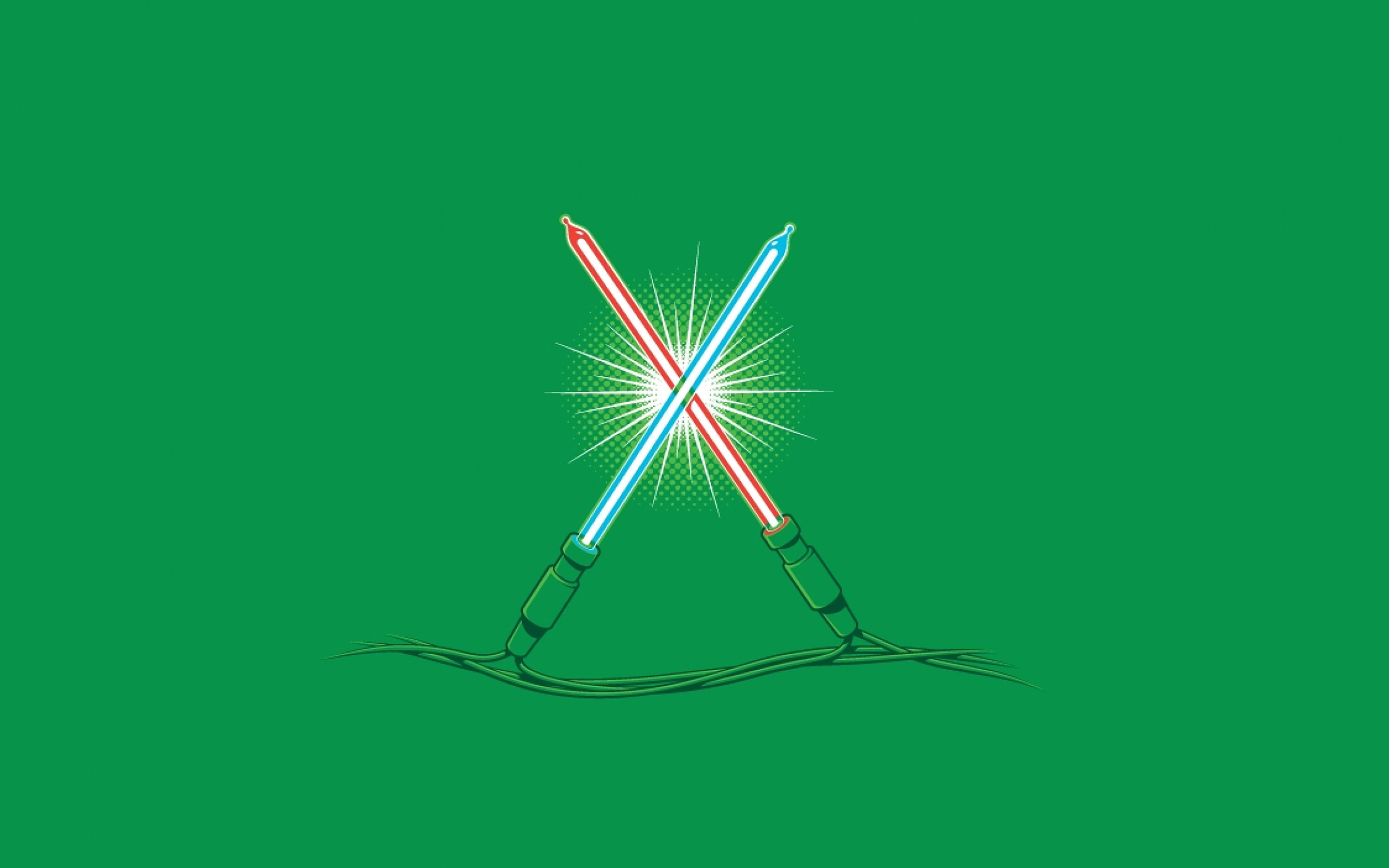 art, 4K, positive emotion, close-up, colored background, starwars, christmas, green background, human body part, minimal, indoors, studio shot, people, HD Wallpaper