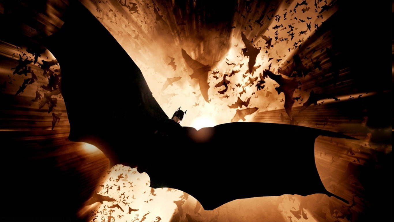 bats, 720P, nature, close-up, rock, silhouette, beauty in nature, tranquility, history, rock formation, sunlight, Batman Begins, solid, rock - object, HD Wallpaper