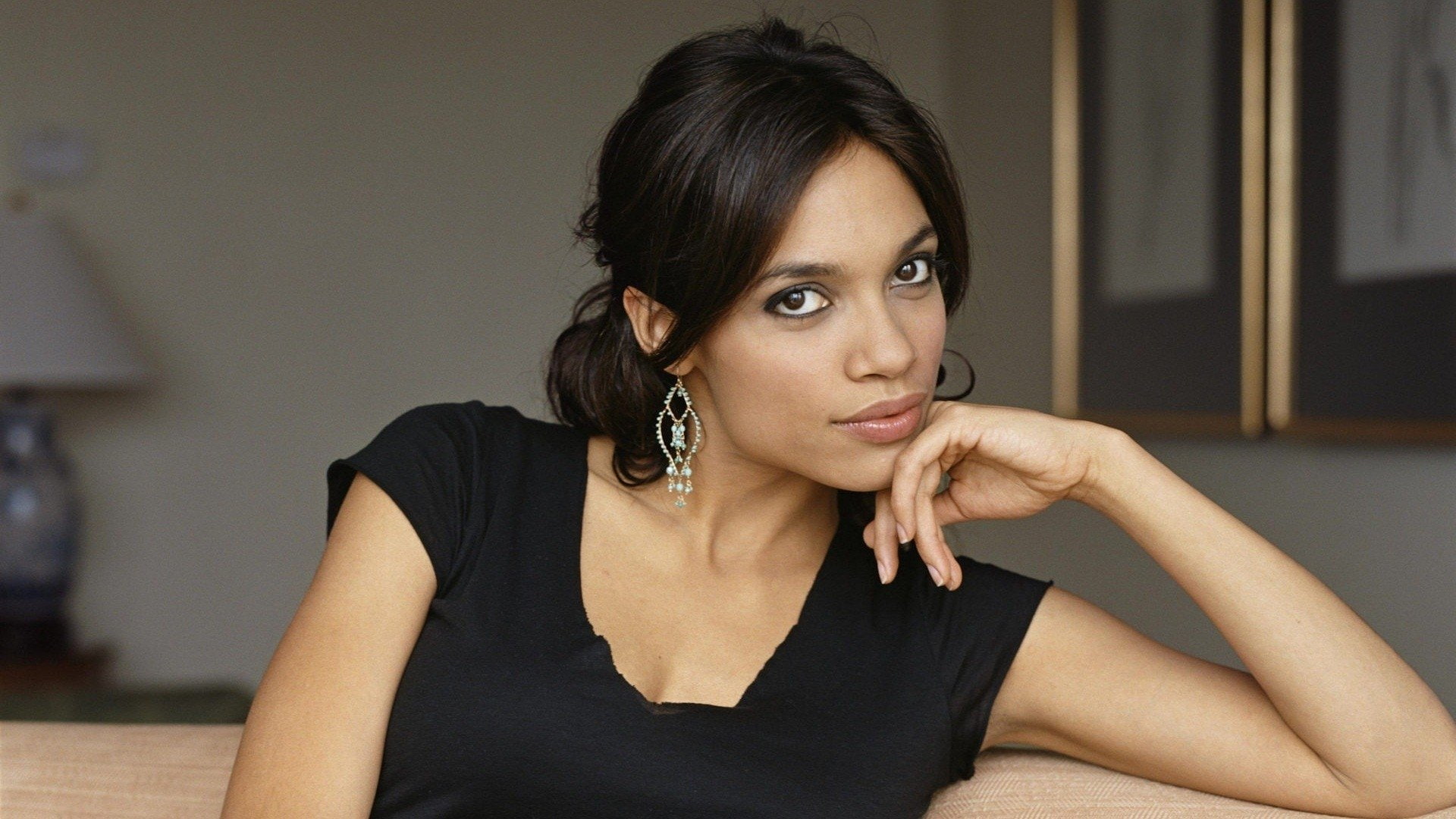 Actresses, 1080P, Rosario Dawson, HD Wallpaper