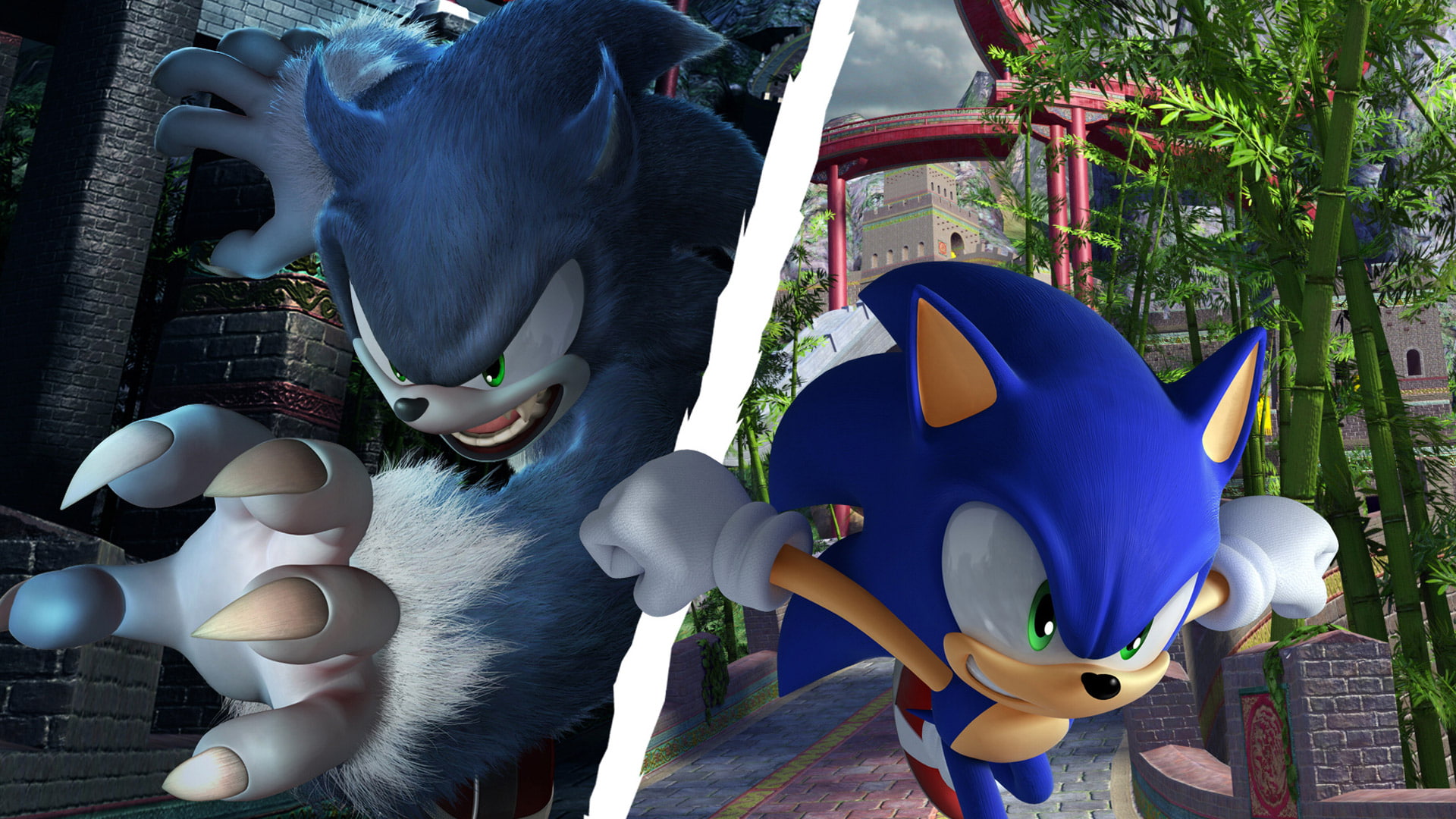 sonic, 1080P, unleashed, HD Wallpaper