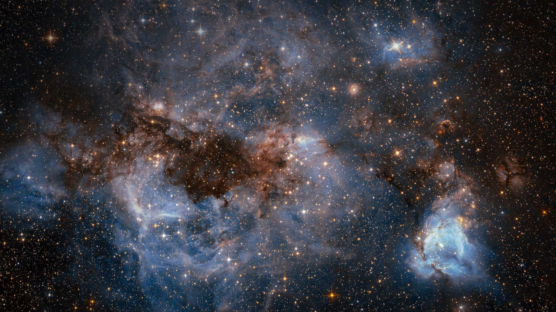 Bing, 1080P, Large Magellanic Cloud, HD Wallpaper