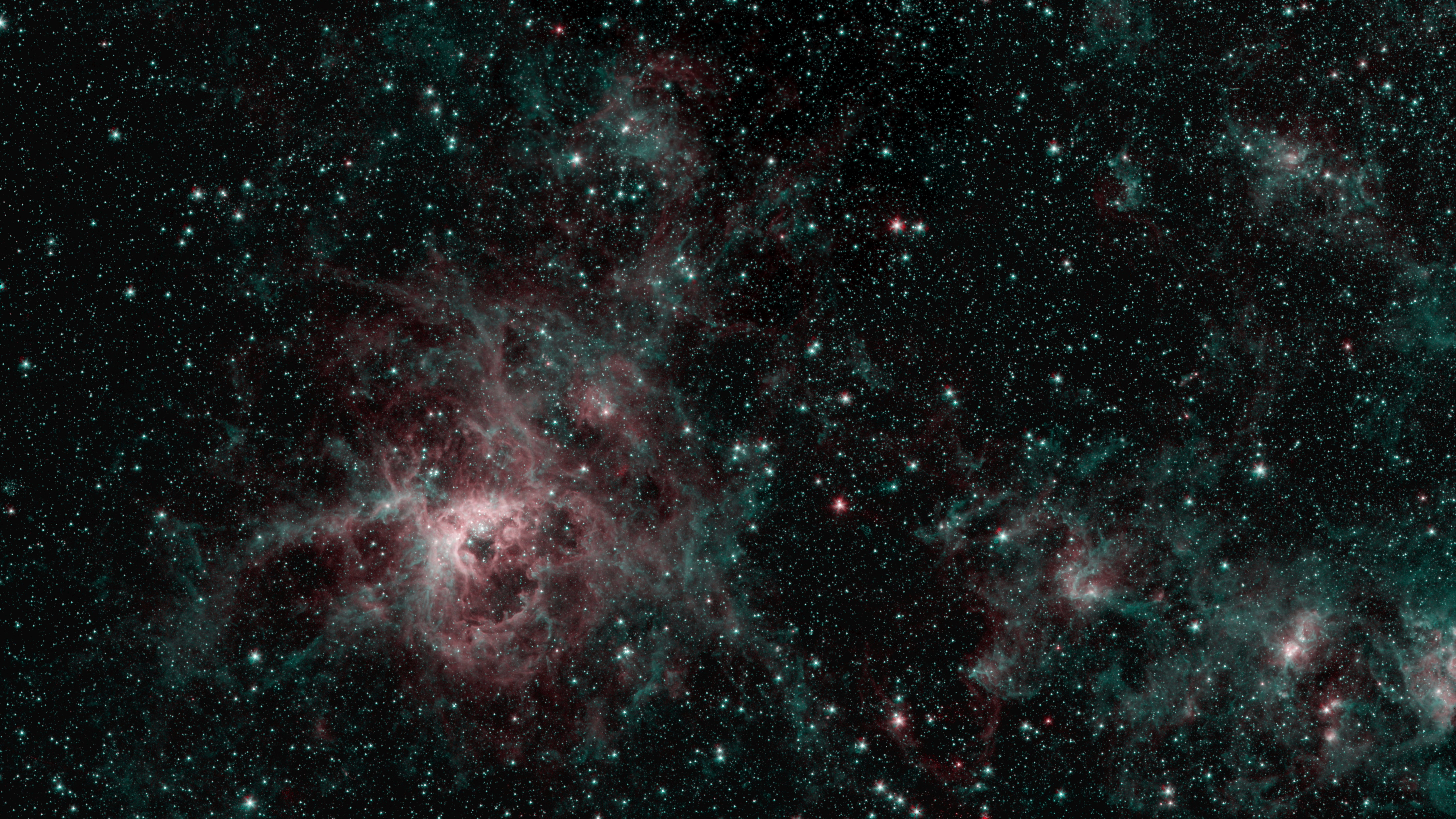 BMO, ESO 57-EN6, The Large Magellanic Cloud, LMC, stars, emission nebula, clusters, ionized hydrogen, Large Magellanic Cloud, Tarantula, Tarantula Nebula, HD Wallpaper