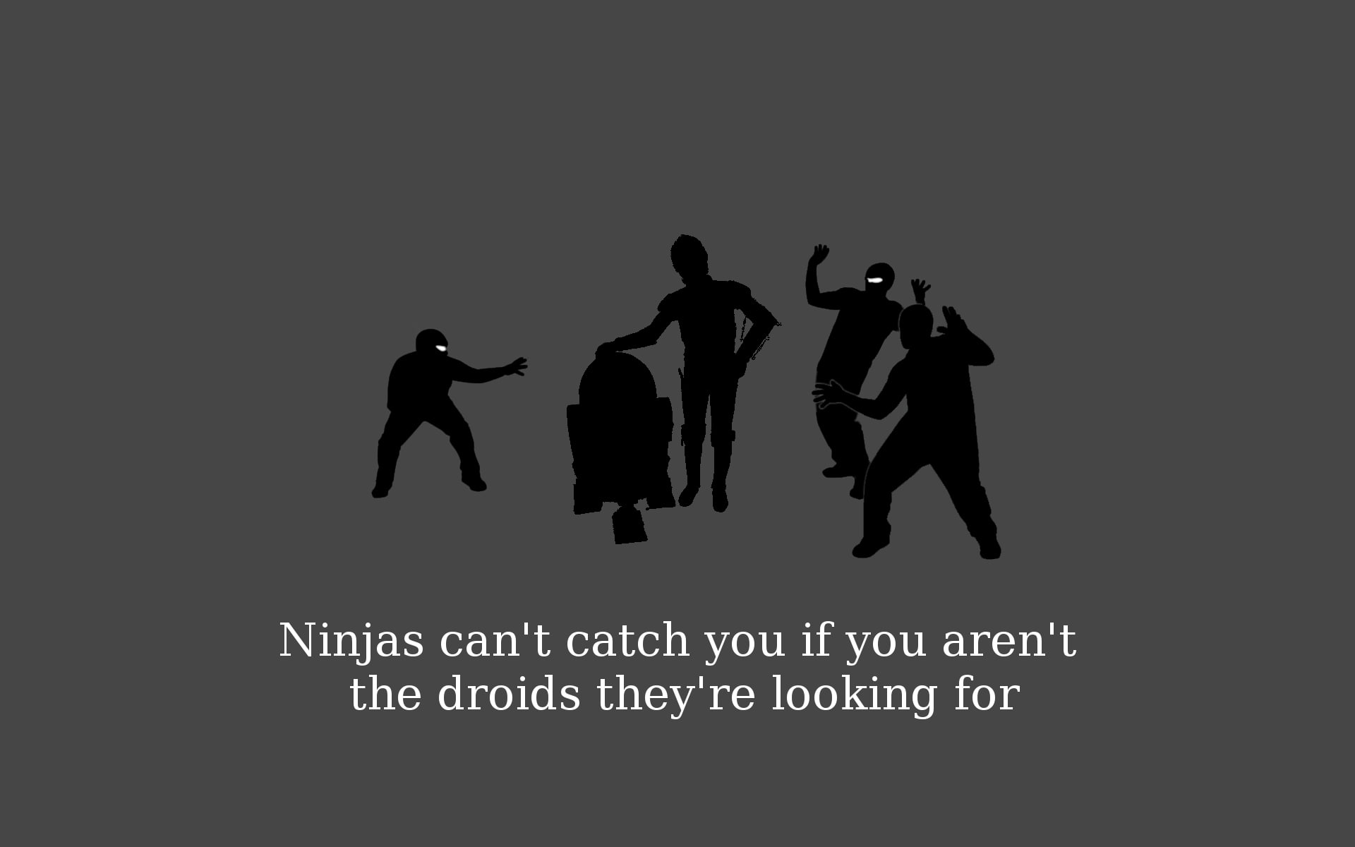 1080P, r2d2, catch, ninjas, HD Wallpaper