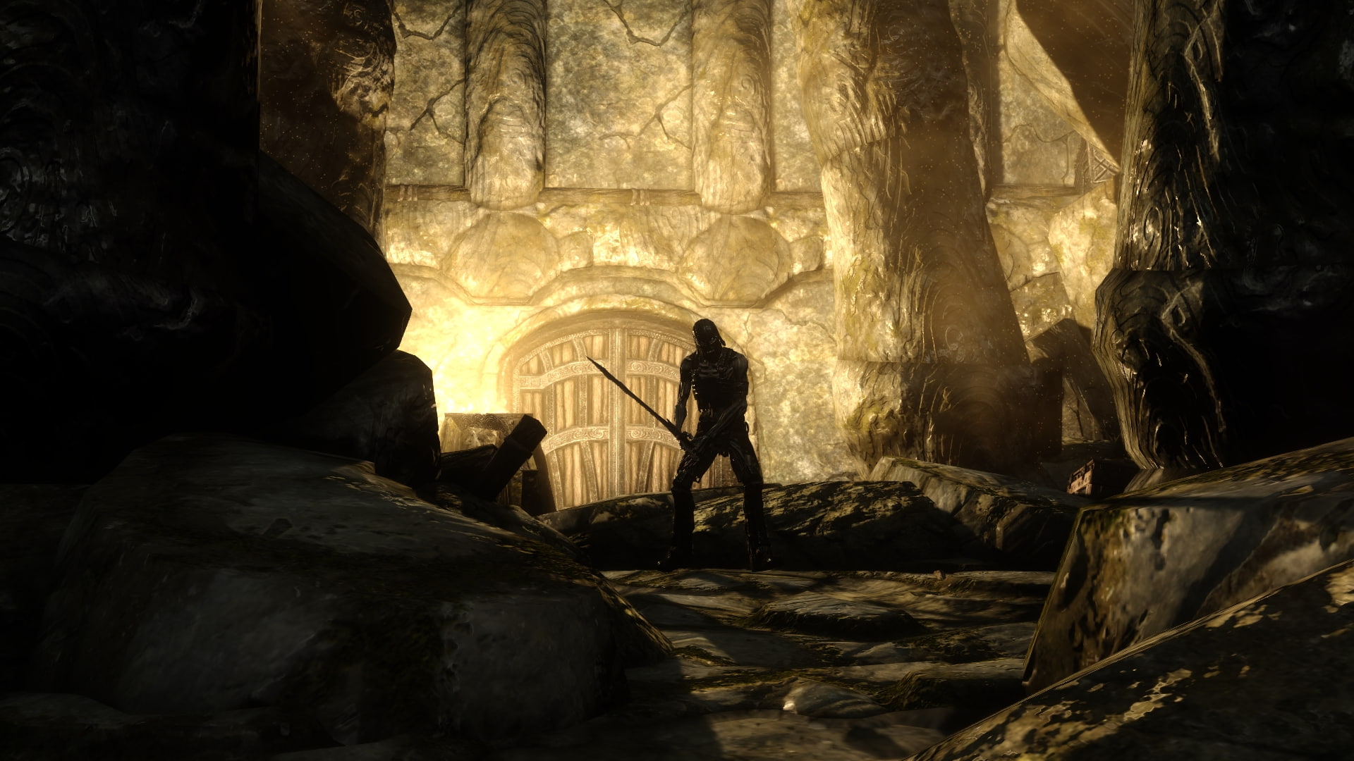 scrolls, sword, video games, skyrim, hd, medieval, elder, 1080P, HD Wallpaper
