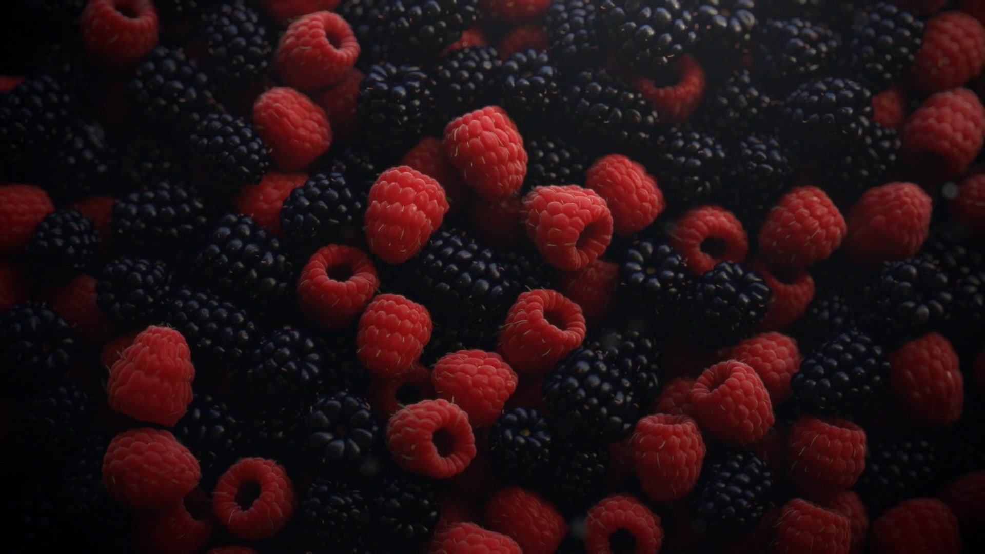 1080P, hd, 1920x1080 px, px, fairy, Fruit, anime, x, Rasberry, food, tail, art, HD Wallpaper