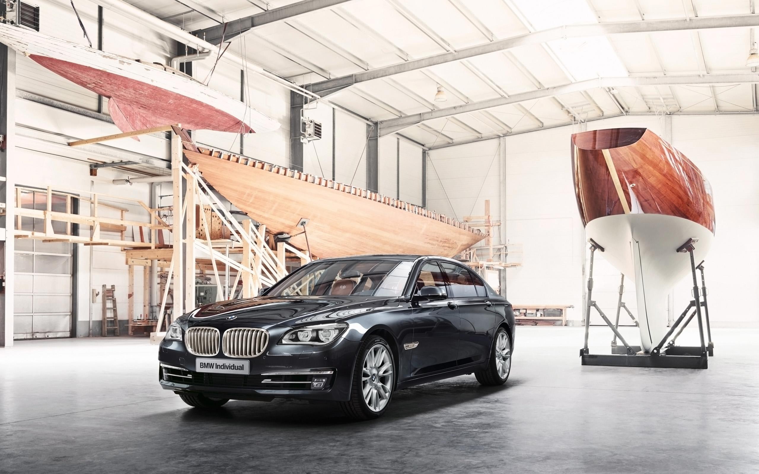cars, sedan, 2013, bmw, black, jaguar, 760li, individual, sterling, 2K, li, HD Wallpaper