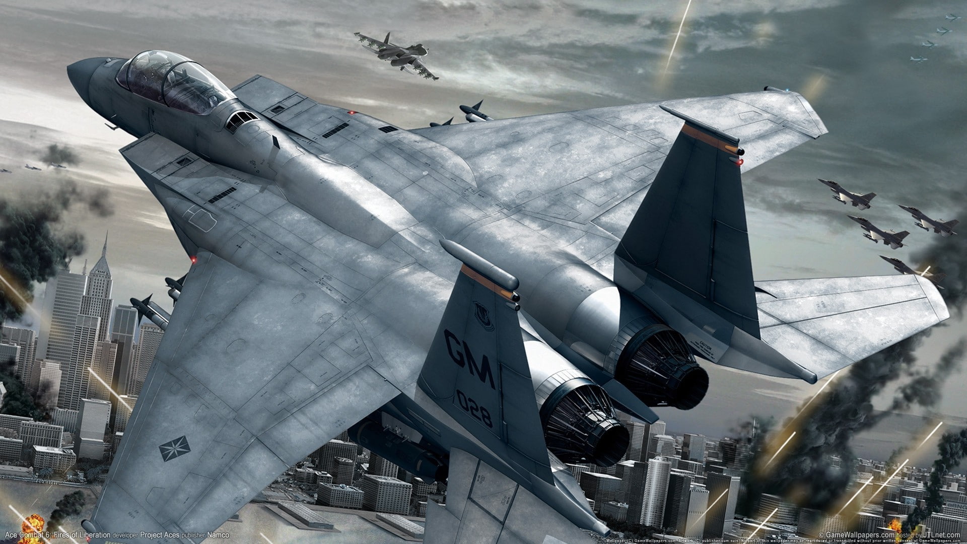 px, 1920x1080 px, 16 Fighting Falcon, ace, 1080P, liberation, art, f, x, combat, artwork, eagl, fires, Combat 6: Fires Of, F15 Eagle, falcon, commercial, HD Wallpaper