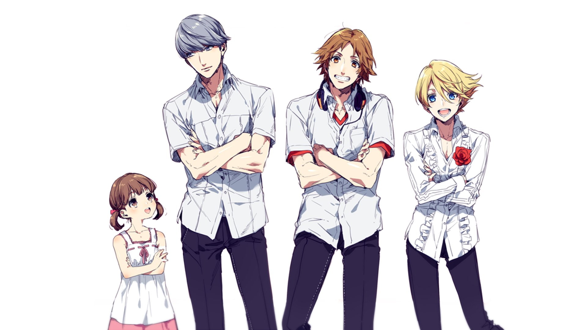 Video Game, Persona 4, Yu Narukami, Nanako Dojima, Persona, 1080P, Anime, Teddie (Persona), Yosuke Hanamura, HD Wallpaper