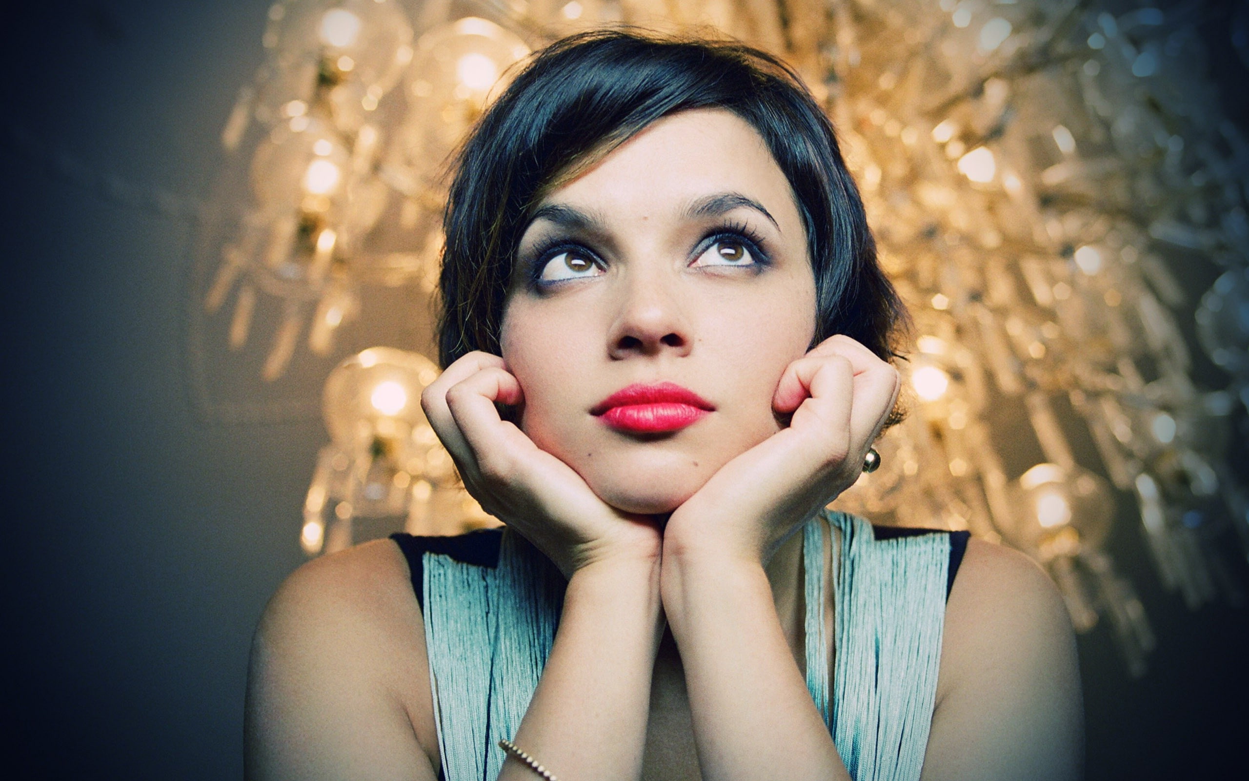 norah, 2K, jones, women, HD Wallpaper