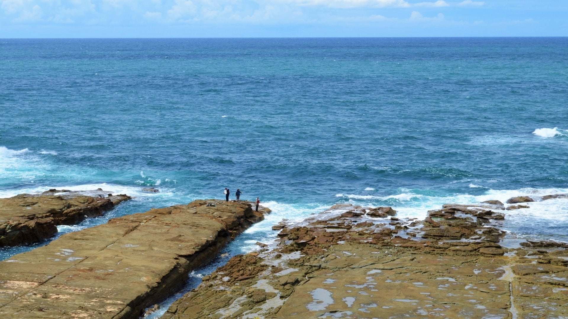 Norah Head, Australia, Water, Rock, Coastline, 1080P, Earth, Horizon, Norah  Head, Wave, Fishing, Coast, Ocean, HD Wallpaper