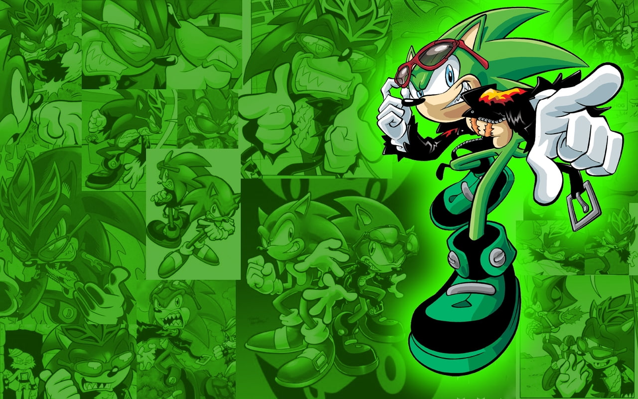 hedgehog, art, scourge, hd, sonic the hedgehog, games, 720P, scourge the hedgehog, sonic, video, HD Wallpaper