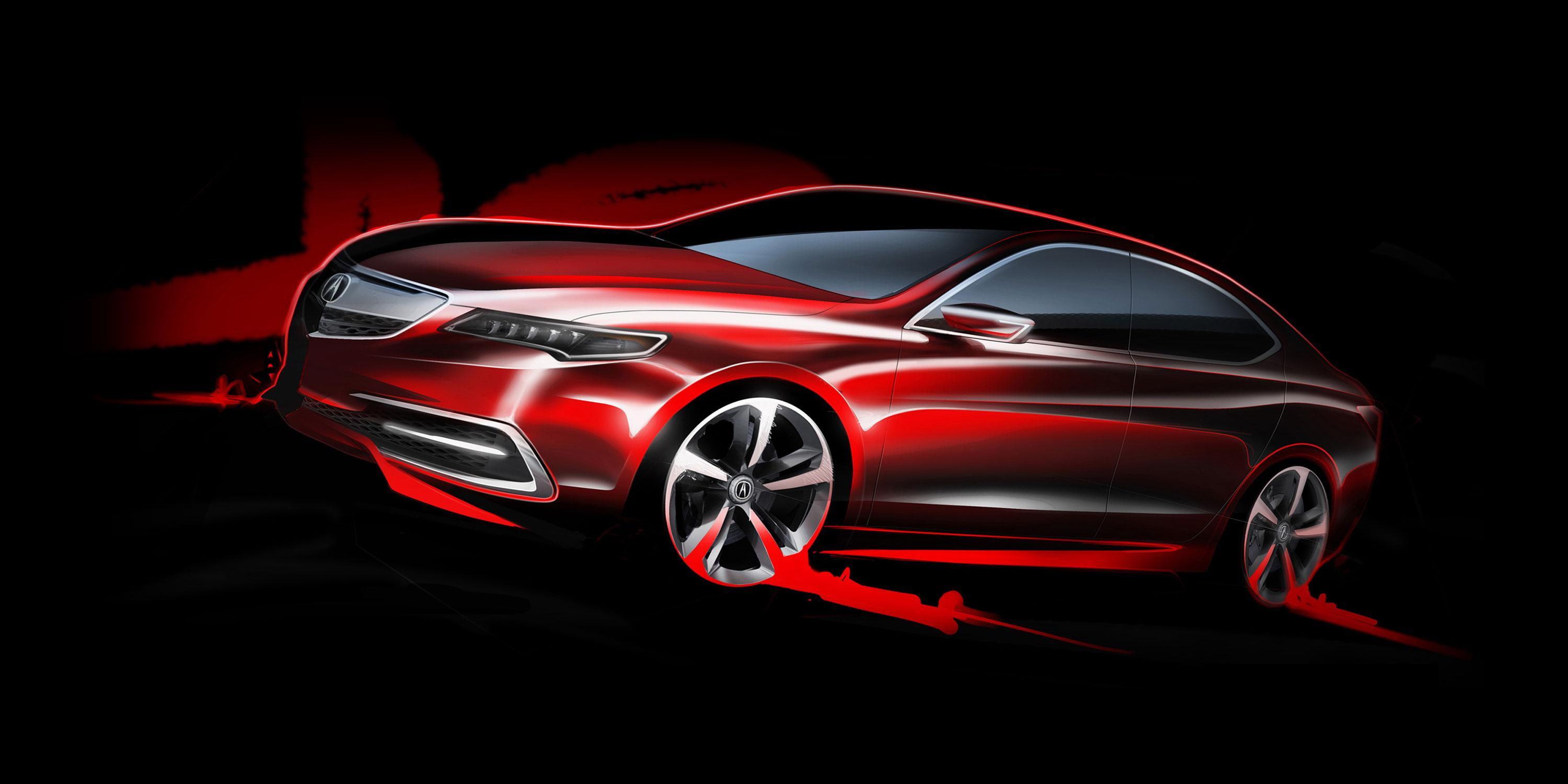 4-cylinder, tlx, luxury, 2015, photo, acura, japan, concept, 2K, prototype, 2014 detroit auto show, HD Wallpaper