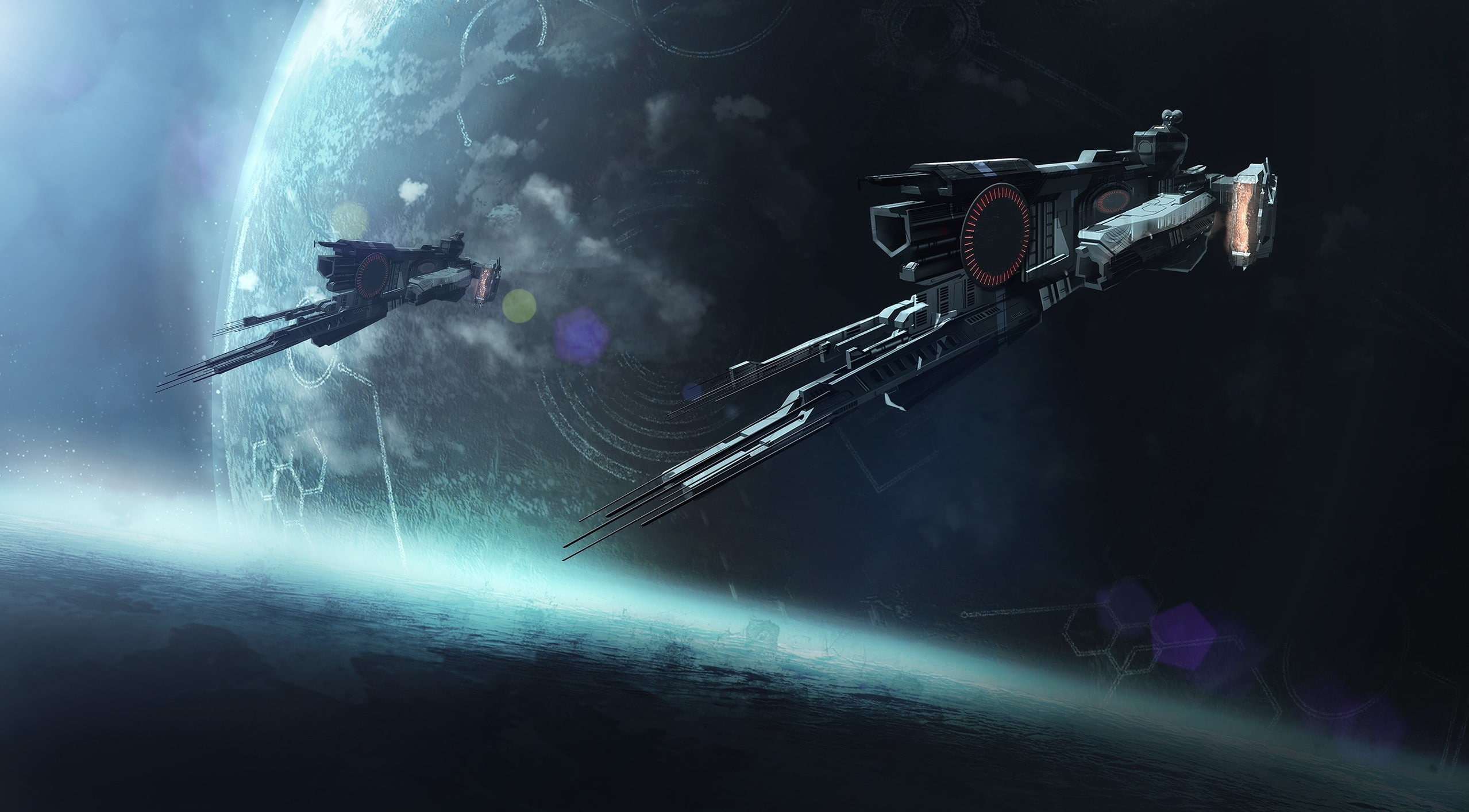 science, space, science fictions, 1080P, fictions, spacecraft, HD Wallpaper