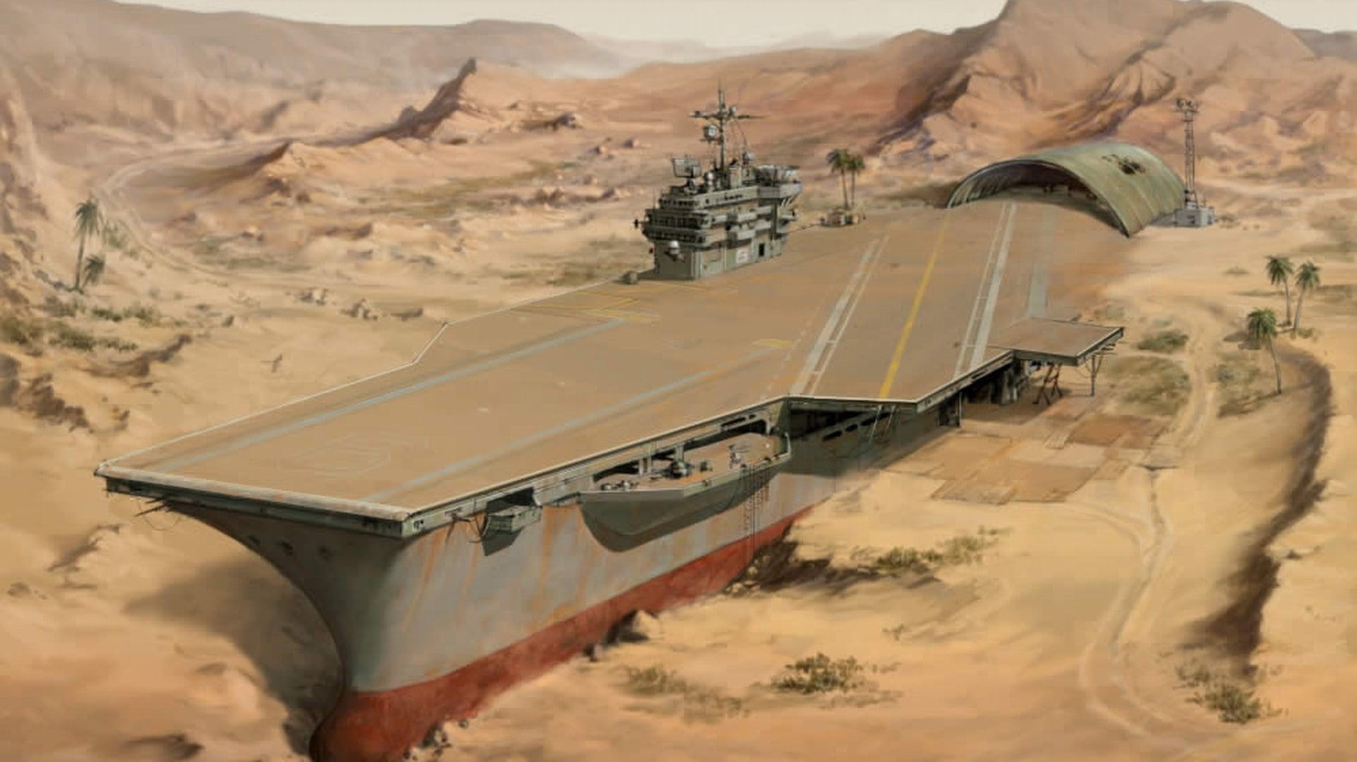 carriers, science, fiction, hd, x, technology, 1080P, post, art, science fiction, apocalyptic, aircraft, vehicles, HD Wallpaper