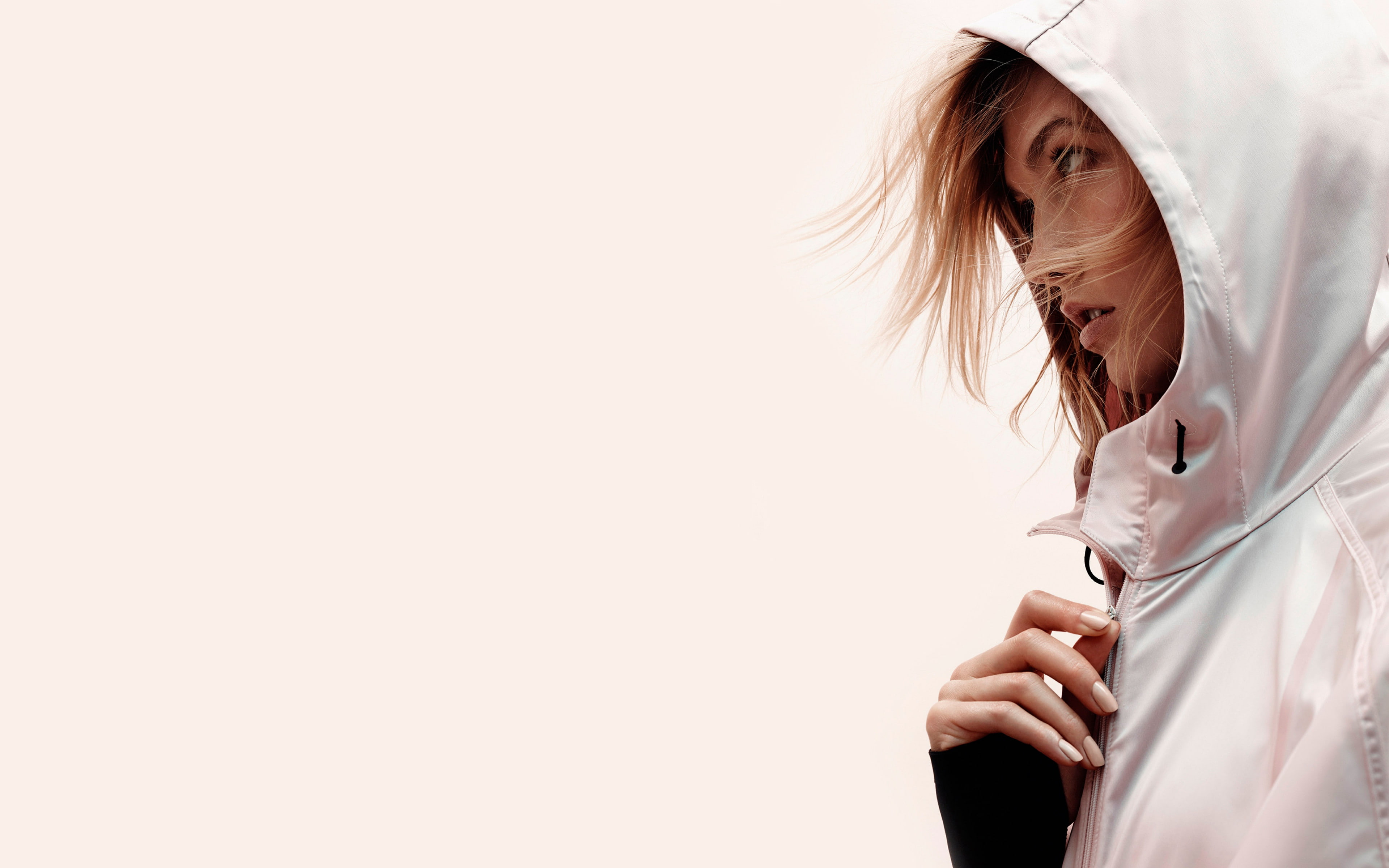 4K, nike, brand backgrounds, advertising campaign, karlie kloss, HD Wallpaper