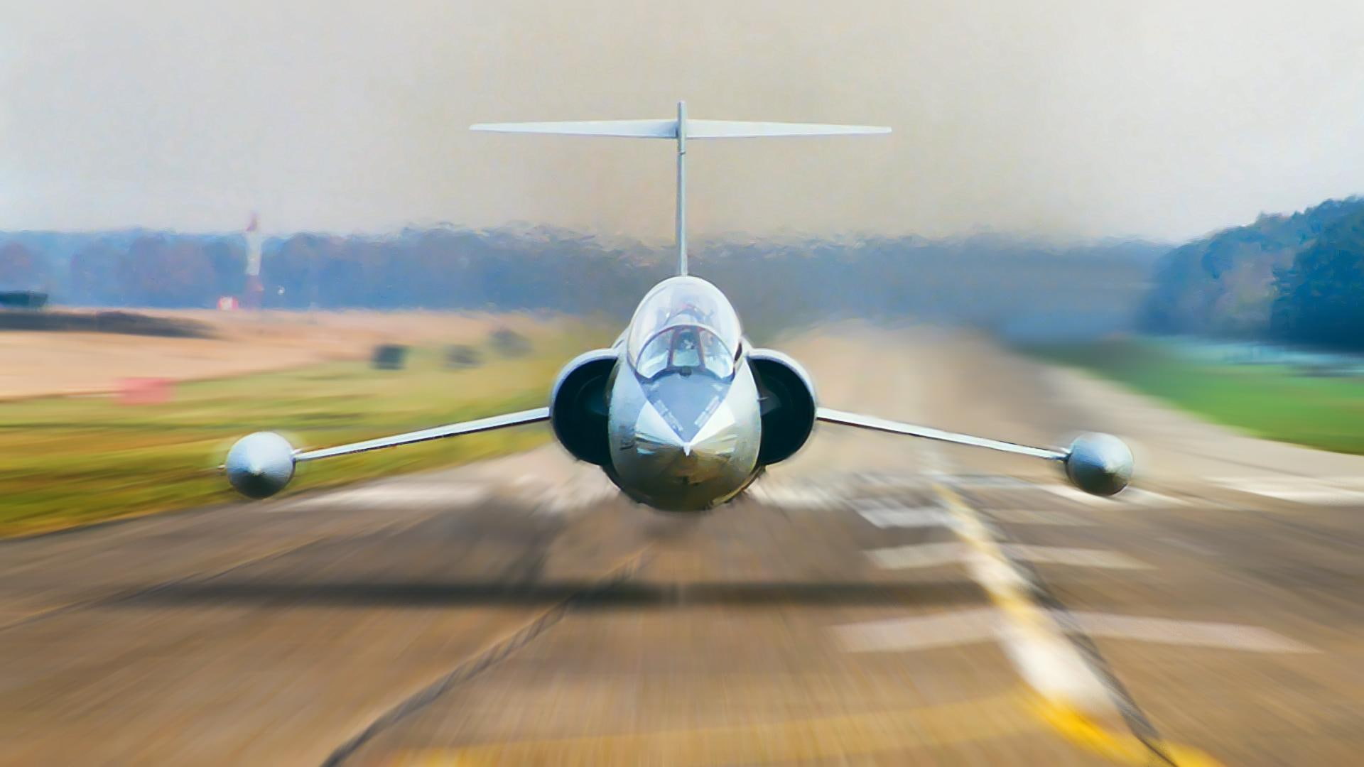 head on, widow, maker, 1080P, aircraft planes, 1080p, low pass, f-104, 1080i, entropy, HD Wallpaper