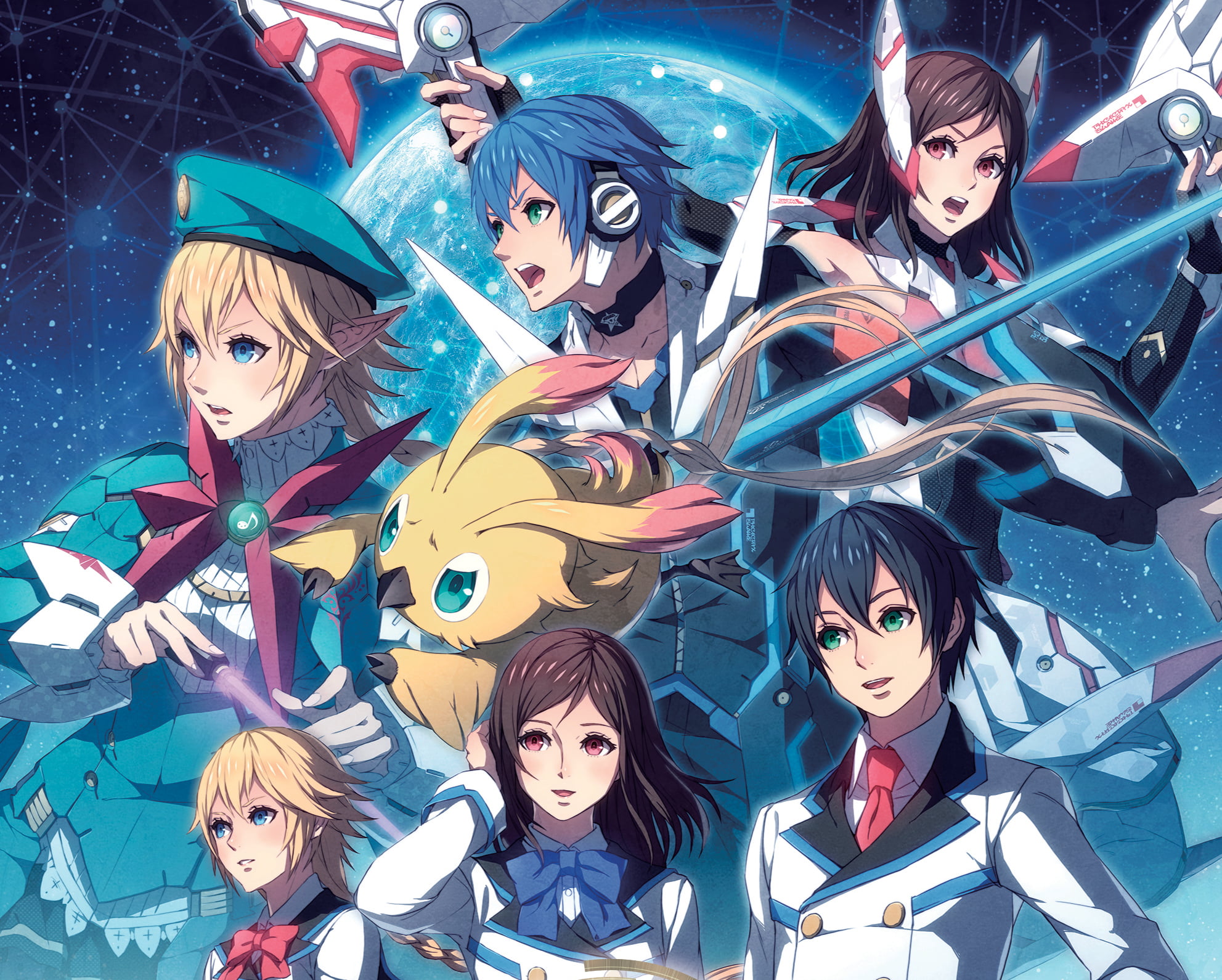 Phantasy Star Online, Anime, 1080P, PSO2 The Animation, HD Wallpaper