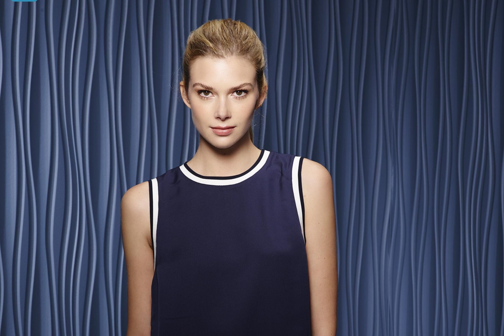 Model, Brown Eyes, 1080P, Models, Blonde, Actress, Emma Ishta, HD Wallpaper
