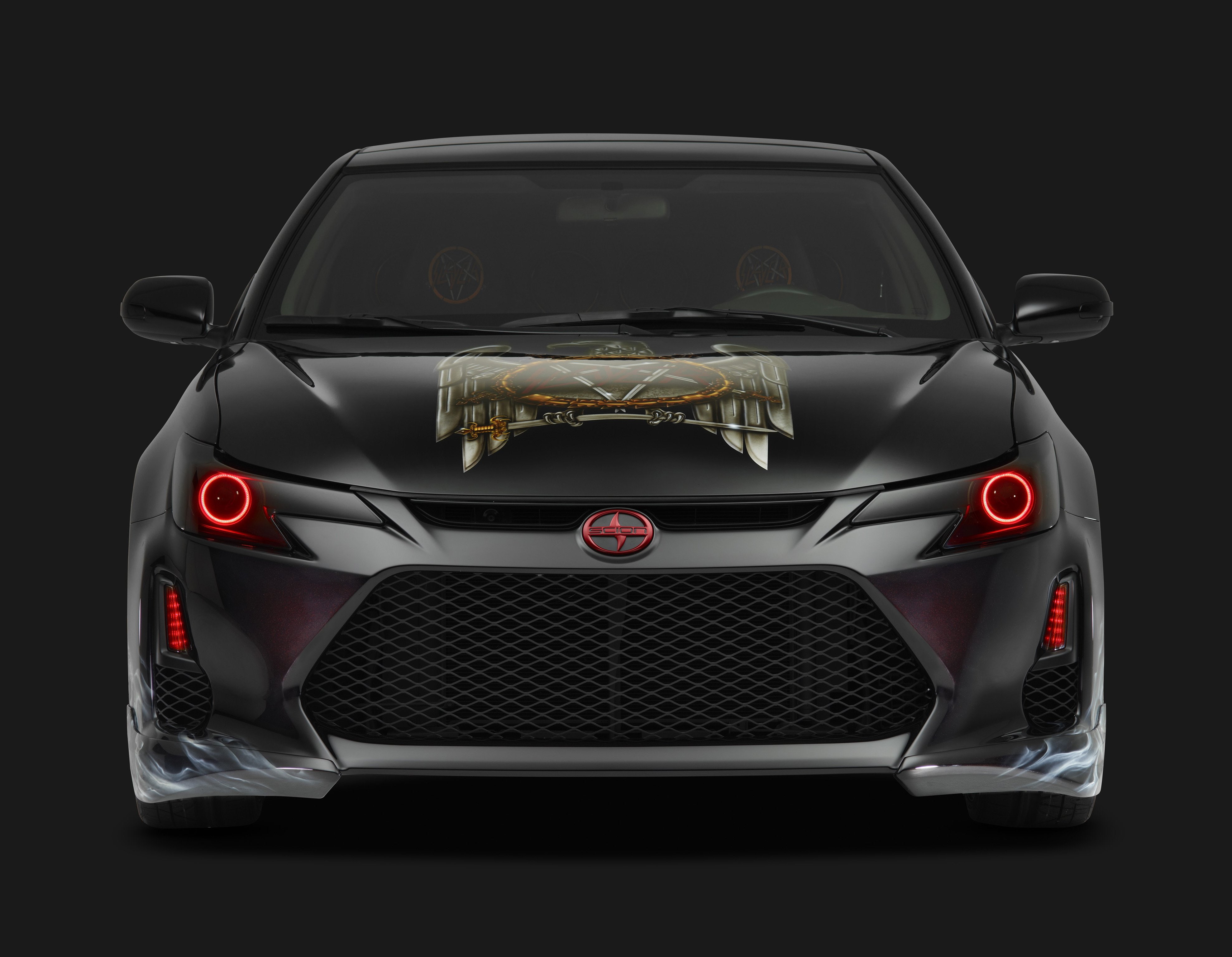 slayer, t-c, mobile, 2014, thrash, amp, 4K, heavy, concept, tuning, metal, scion, HD Wallpaper