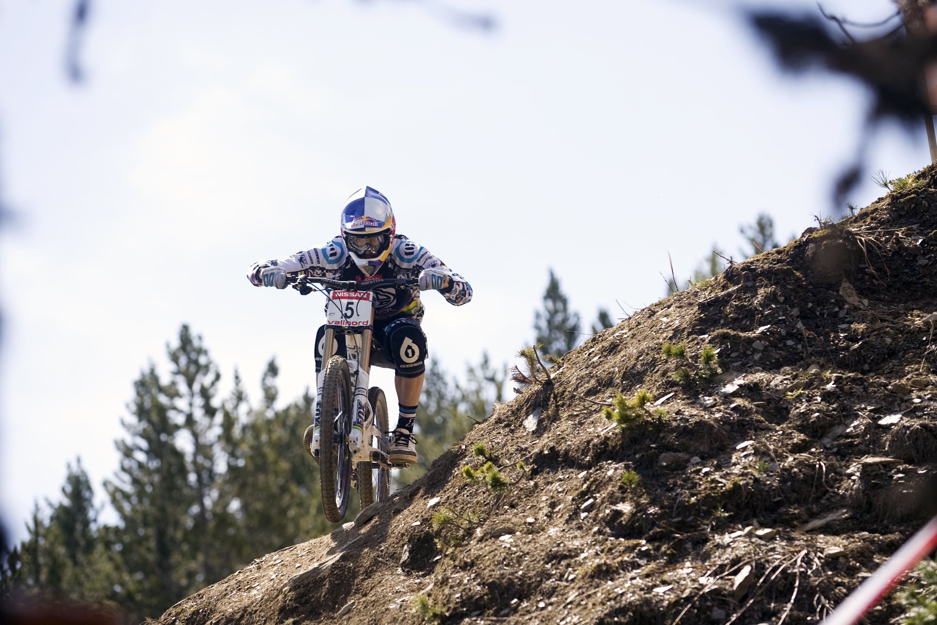 fun, red, activity, wheel, mode of transportation, trial, one Person, lifestyles, tree, gray, mountain, bull, recreational Pursuit, adventure, motorsport, HD Wallpaper