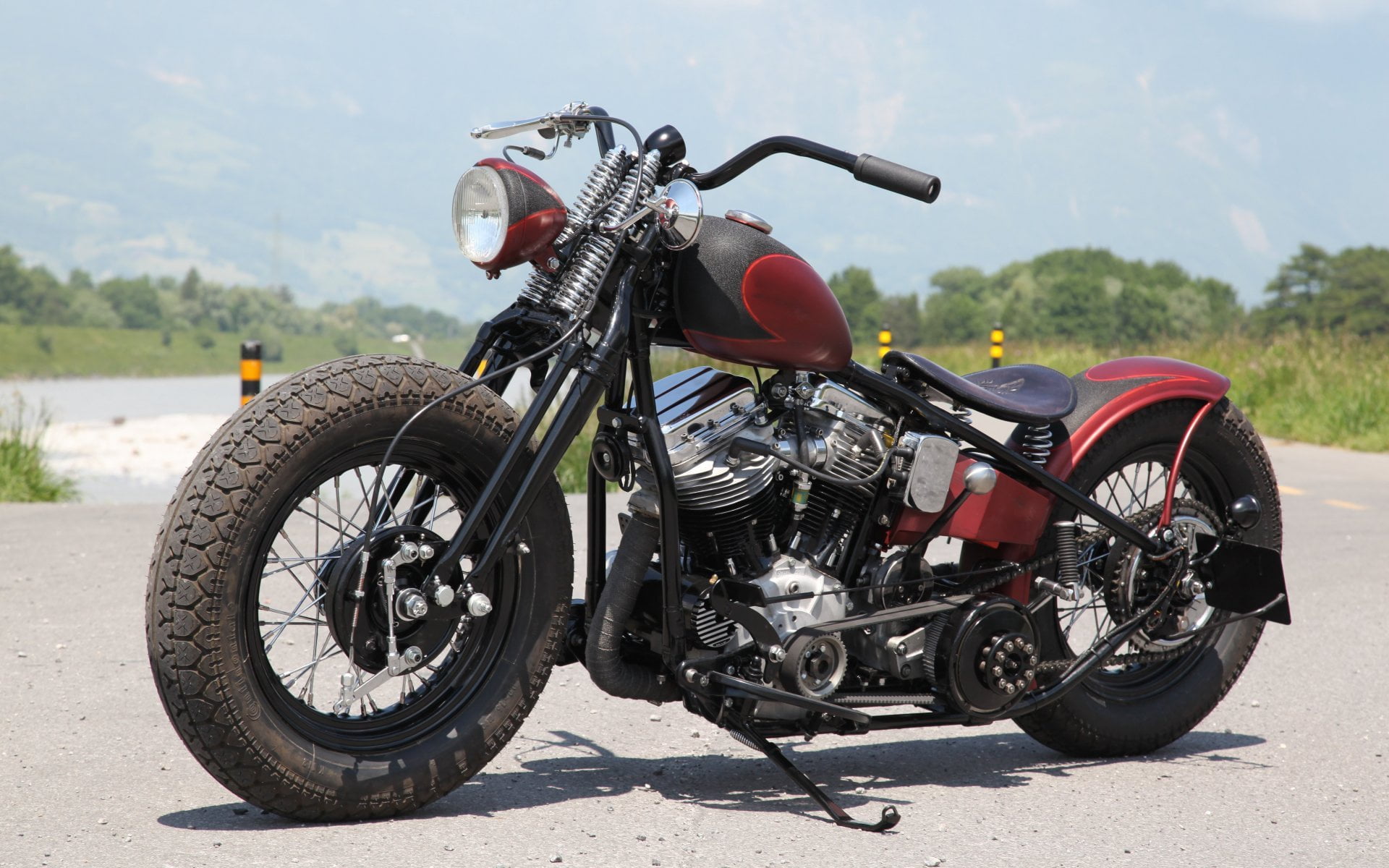 1080P, Bobber, Motorcycle, Bike, Motorbike, Custom, HD Wallpaper