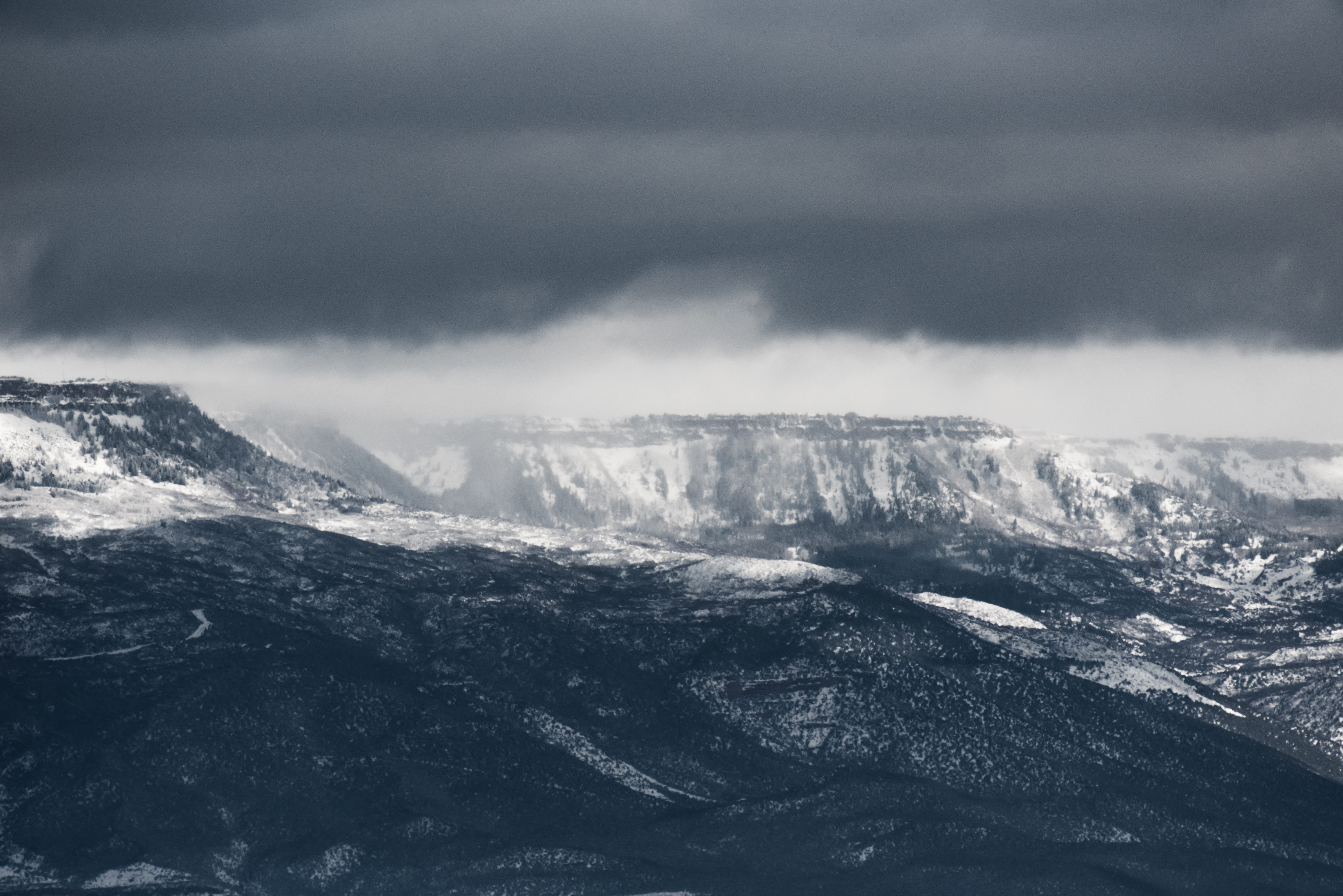 nature, cold temperature, united states, beauty in nature, storm, scenics - nature, environment, mountain range, landscape, cloud - sky, snow, mountains, HD Wallpaper