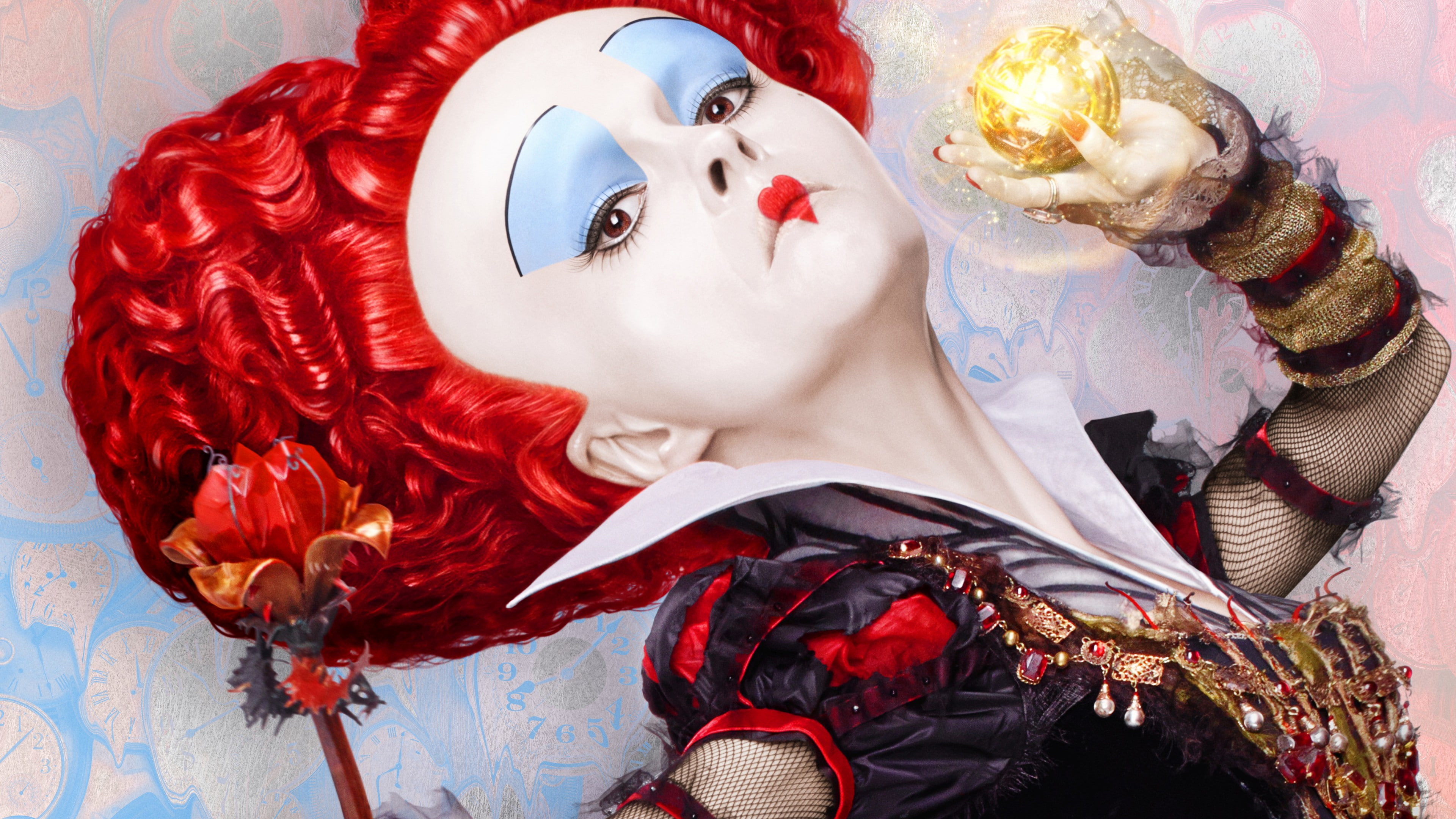 Helena Bonham Carter, 4K, best movies of 2016, Alice Through the Looking Glass, HD Wallpaper