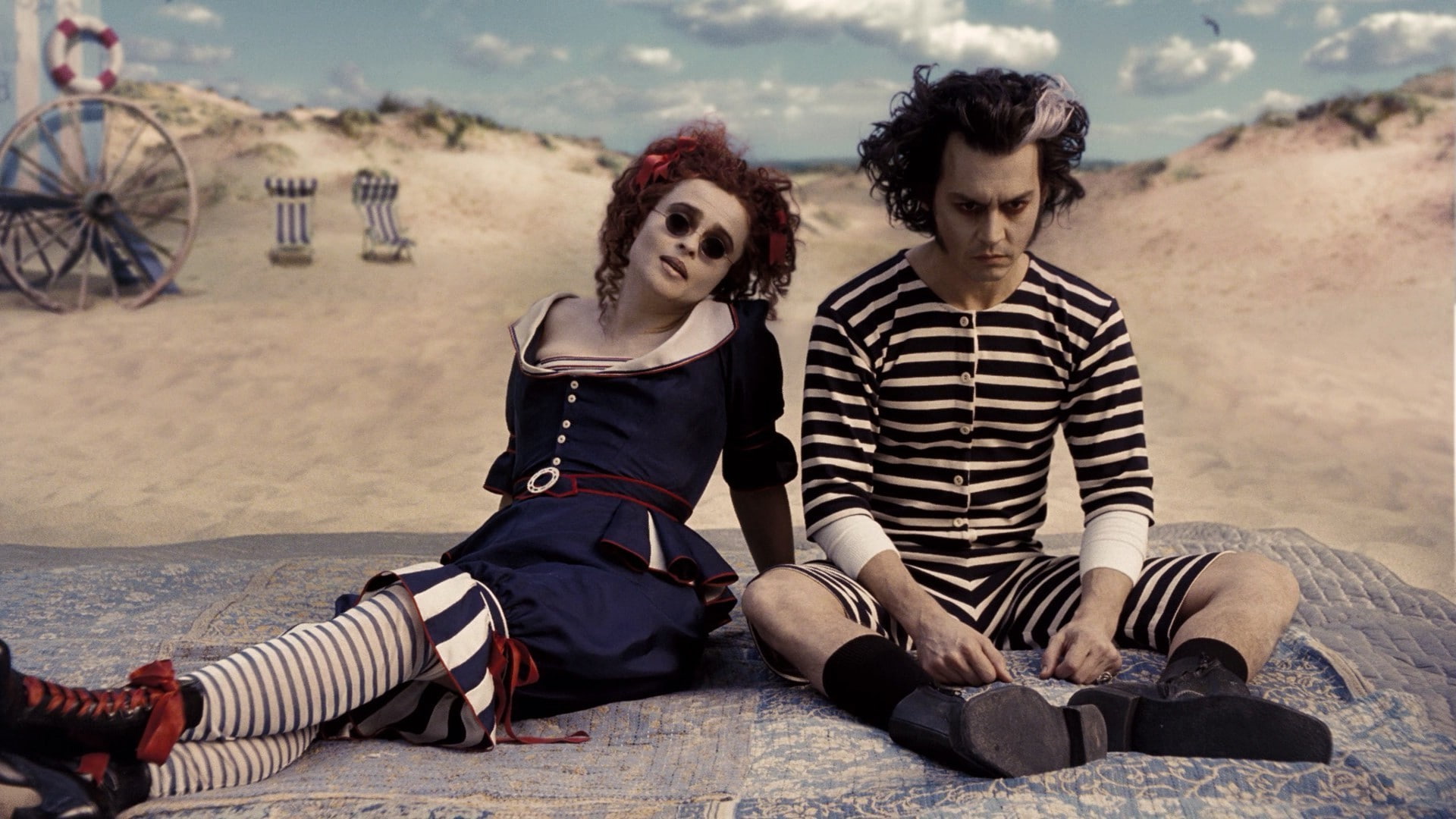 men, casual clothing, johnny depp, women, young women, young adult, day, lifestyles, hairstyle, couple - relationship, 1080P, friendship, people, full length, HD Wallpaper