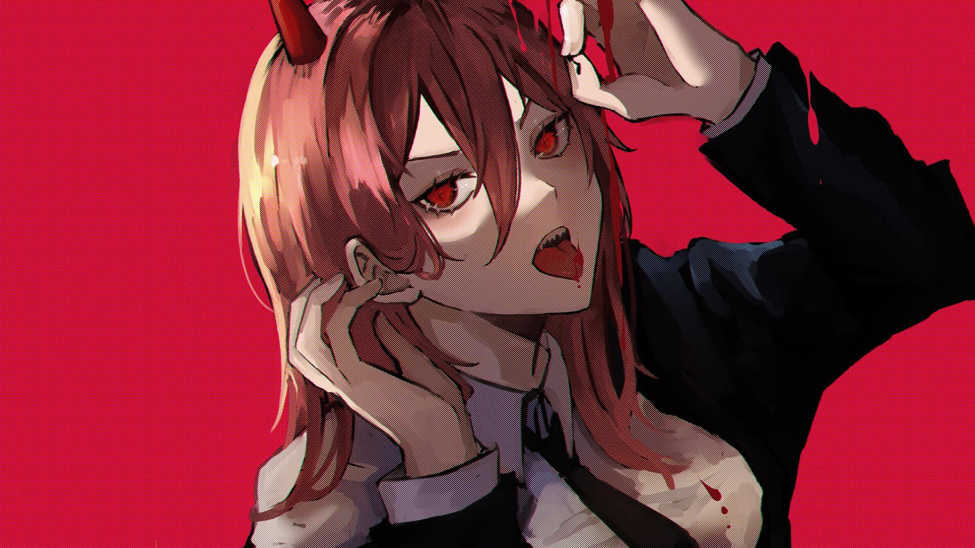 1080P, Zero Two (Darling in the FranXX), horns, artwork, devil girl, HD Wallpaper